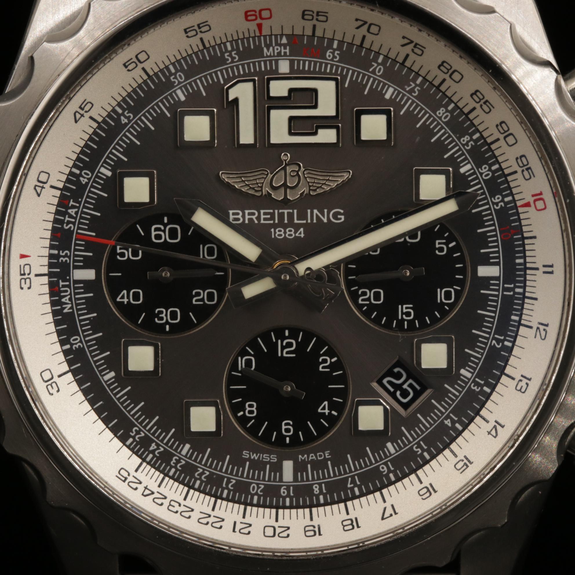 Breitling Chronospace Automatic 46mm Stainless Steel Watch, 2013