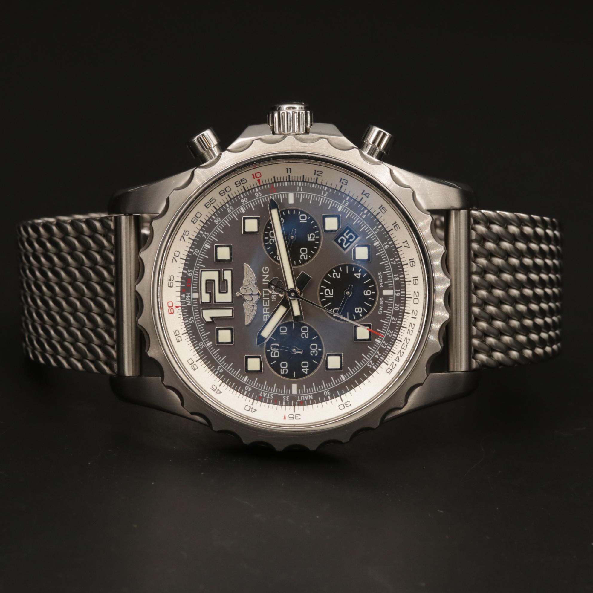Breitling Chronospace Automatic 46mm Stainless Steel Watch, 2013