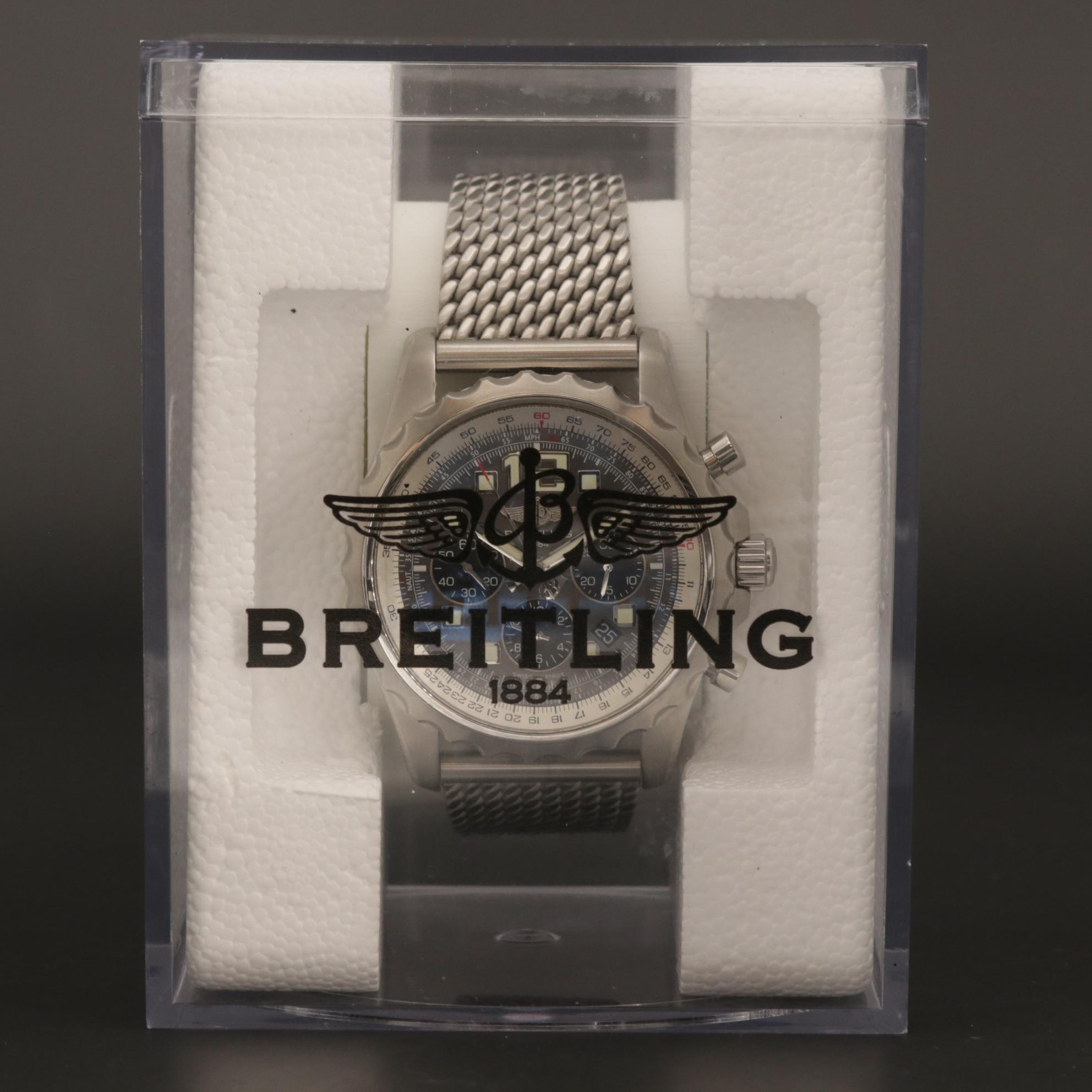Breitling Chronospace Automatic 46mm Stainless Steel Watch, 2013