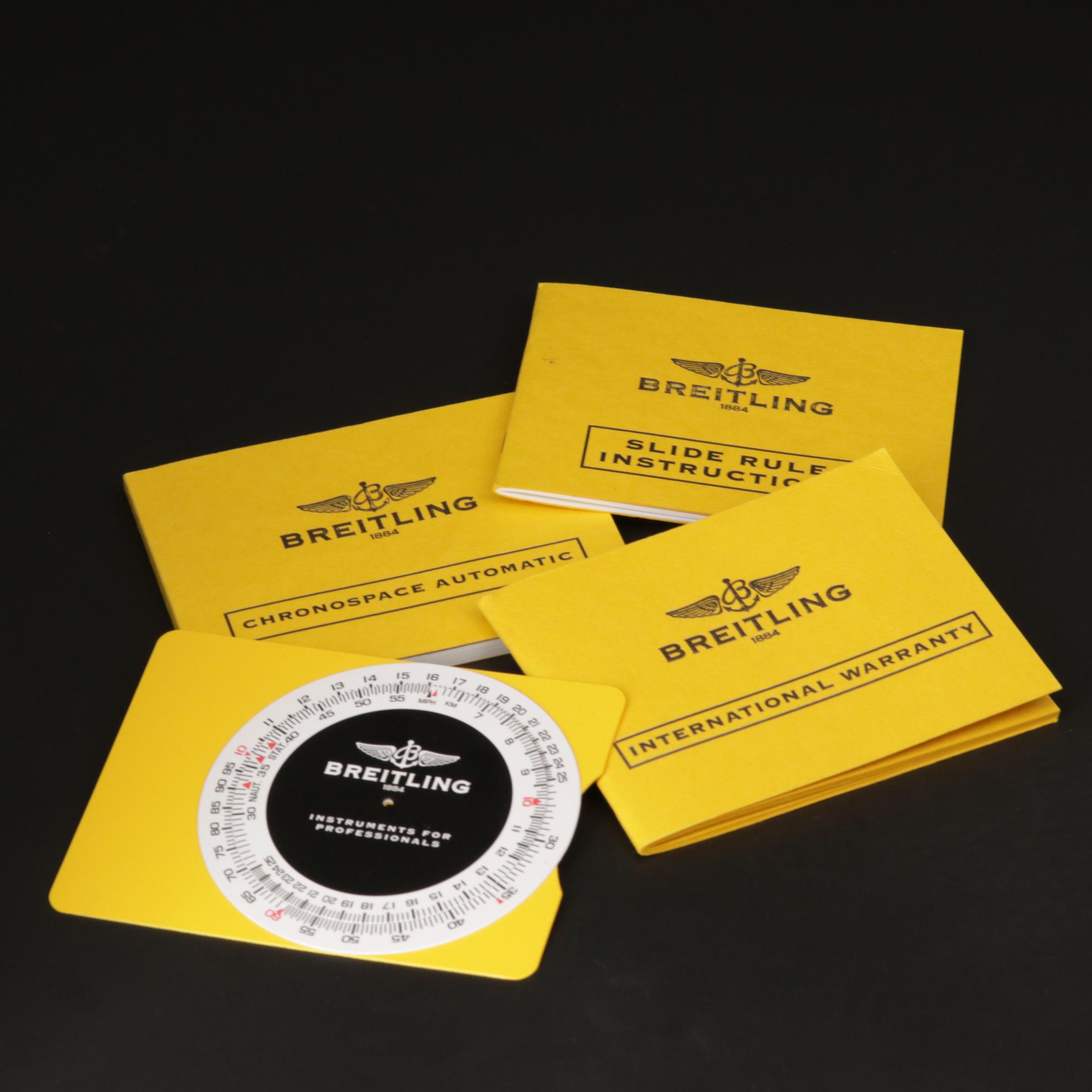 Breitling Chronospace Automatic 46mm Stainless Steel Watch, 2013