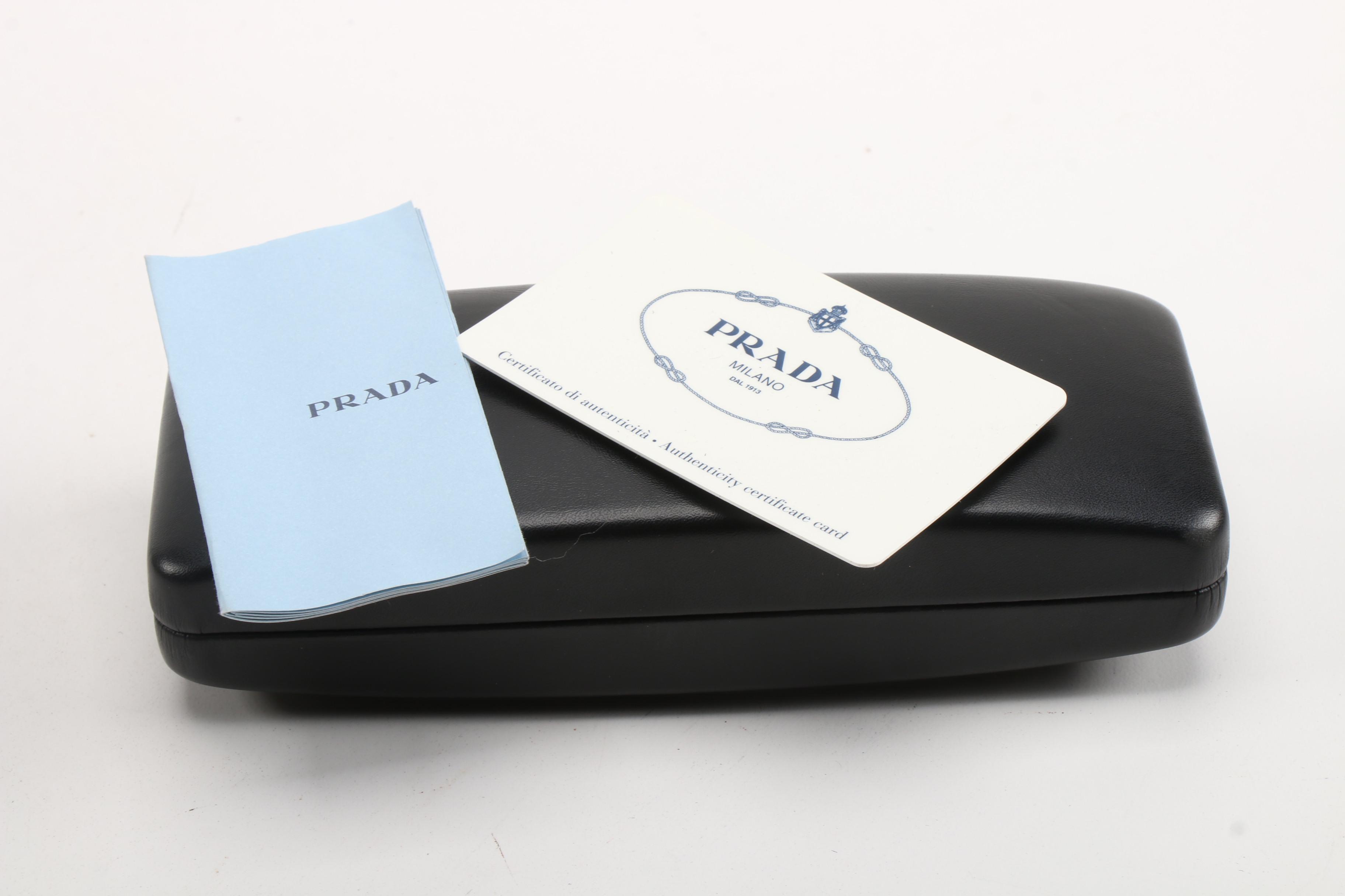 Prada Rimless Transparent Yellow Frame Rahmenlos Original Sunglasses