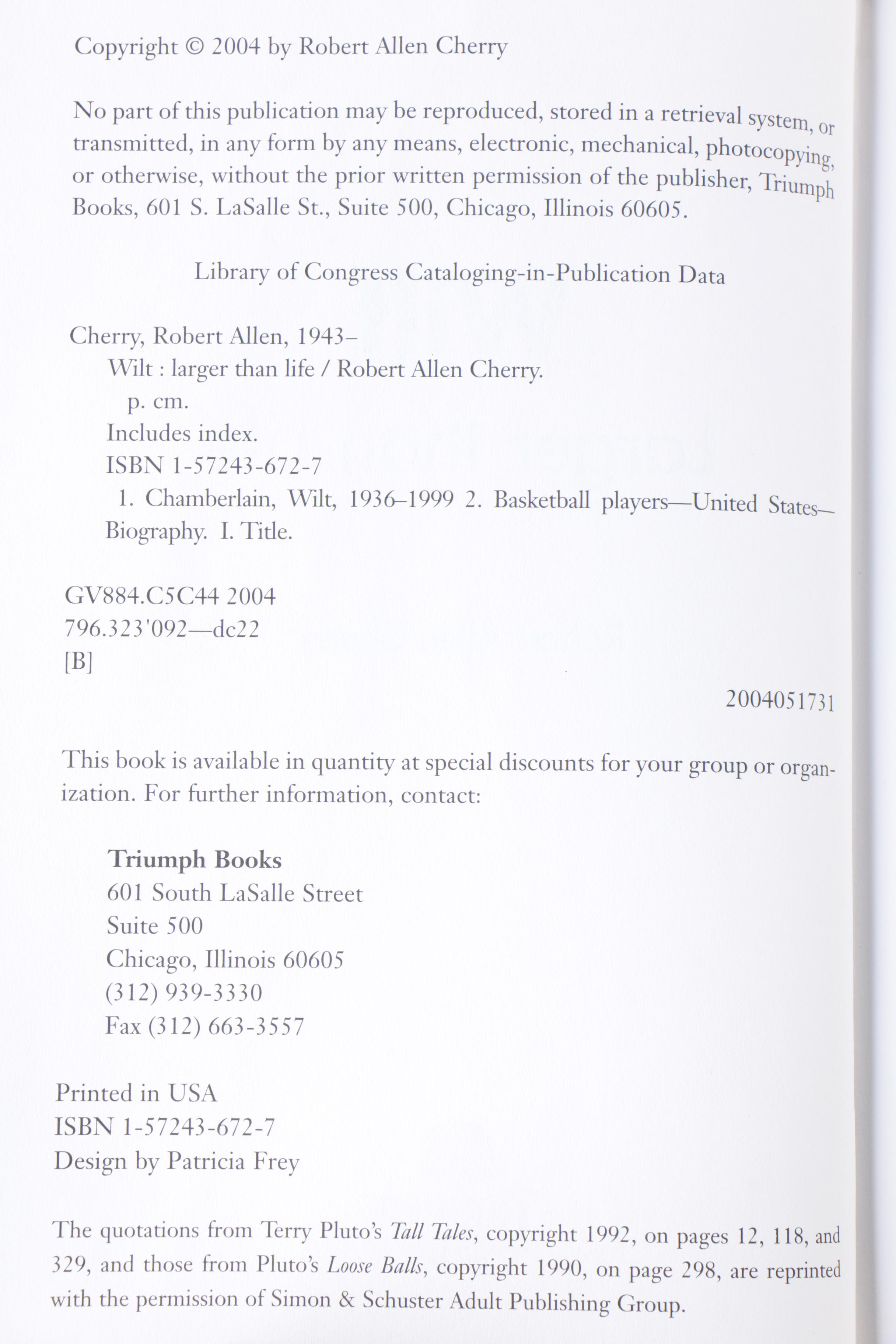 1983 Lendl-McEnroe Print with Wilt Chamberlain and Nieman Poster Books