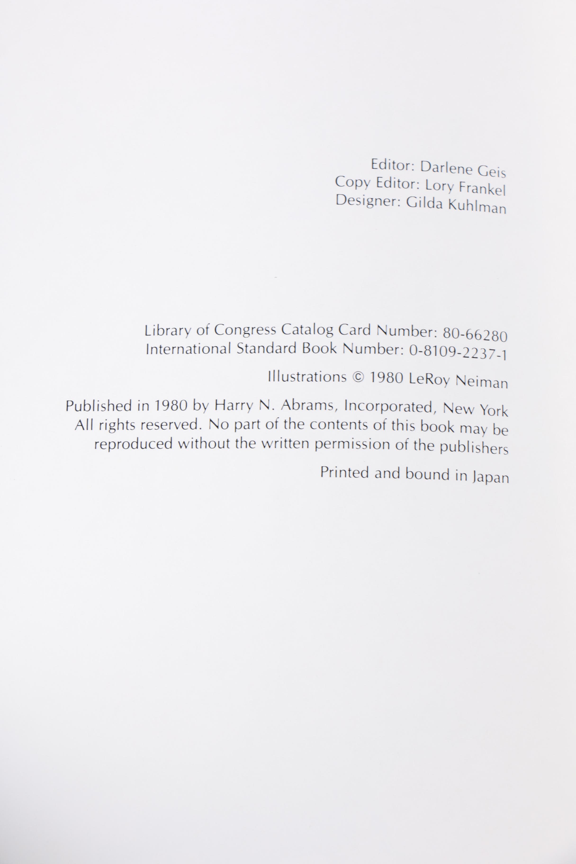 1983 Lendl-McEnroe Print with Wilt Chamberlain and Nieman Poster Books