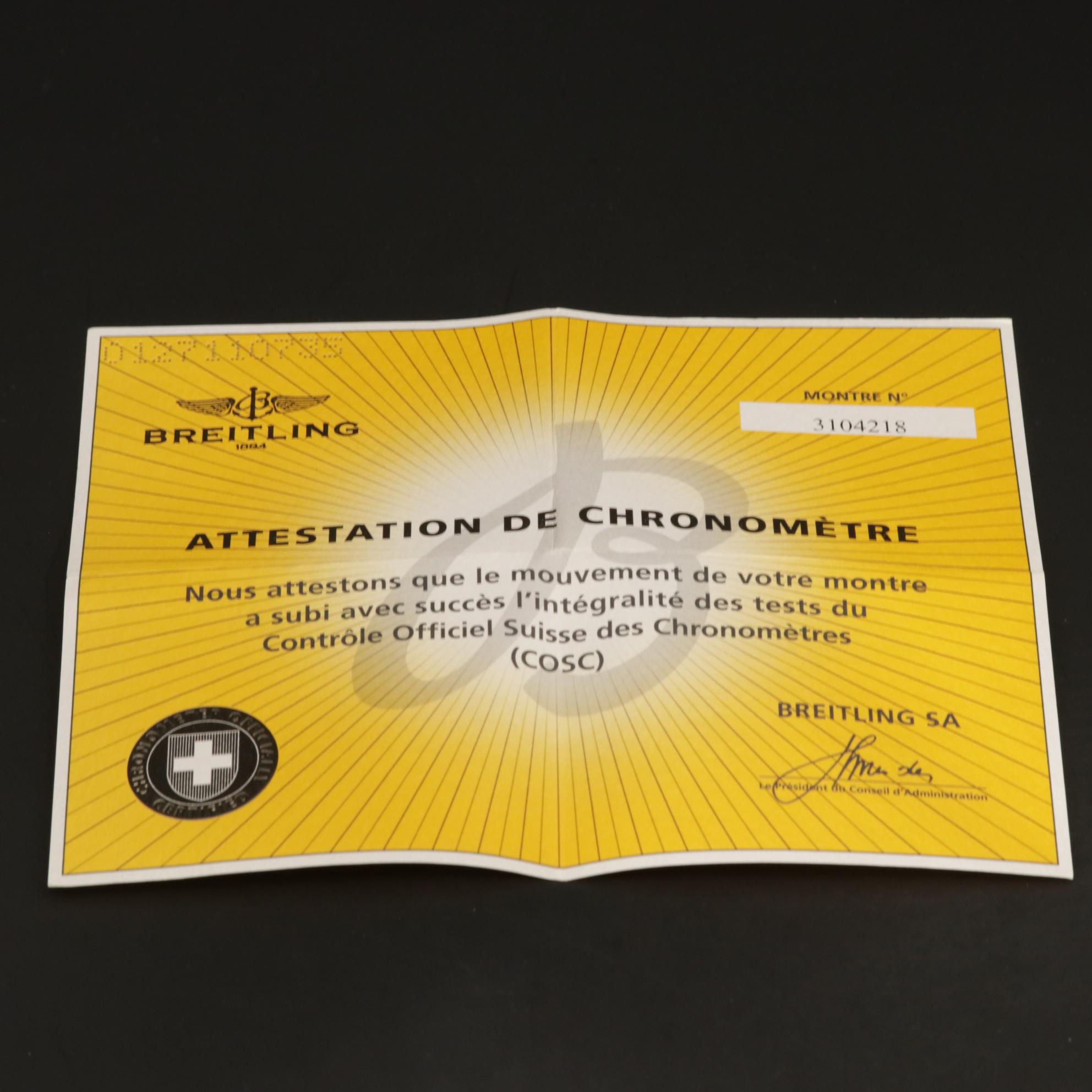 Breitling Chronomat 41 Automatic Stainless Steel Watch, 2014