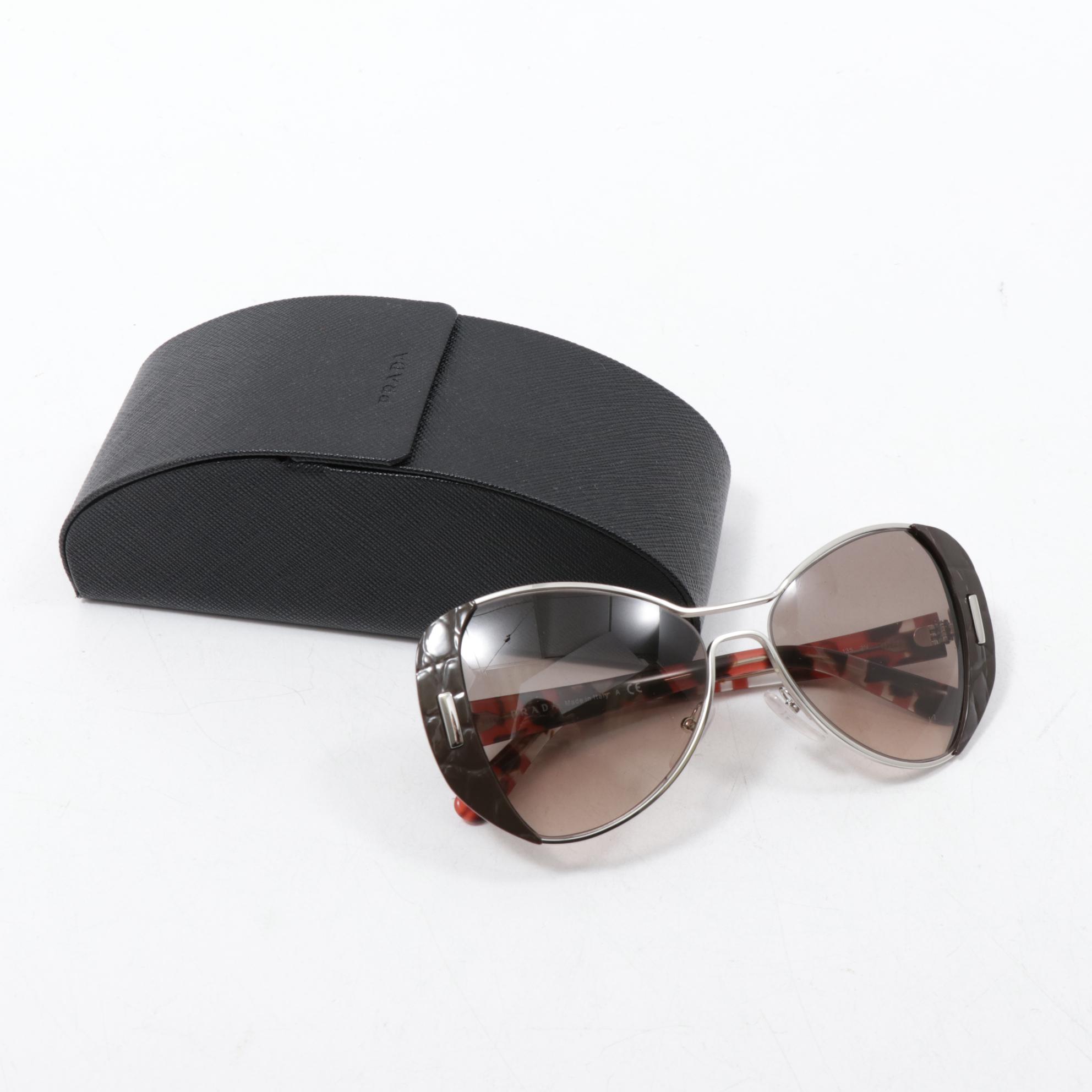 Prada SPR60S Butterfly Sunglasses with Case