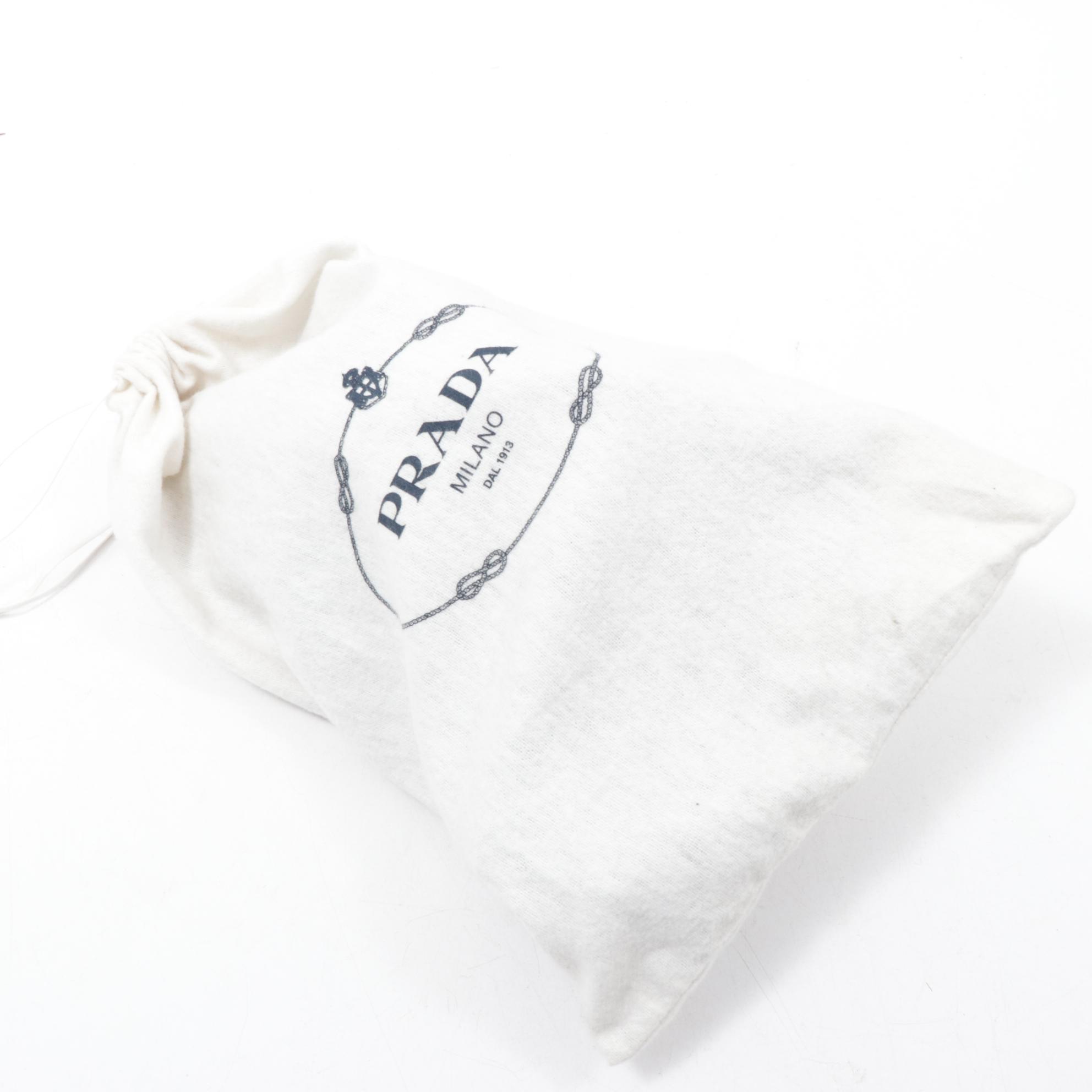 Prada Patent Leather Ballerina Bow Flats in Black