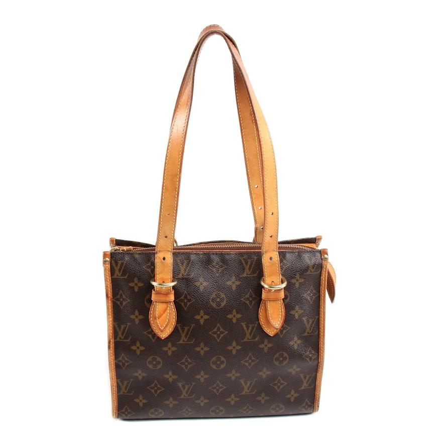 Louis Vuitton Popincourt Haut Shoulder Bag in Monogram and Leather