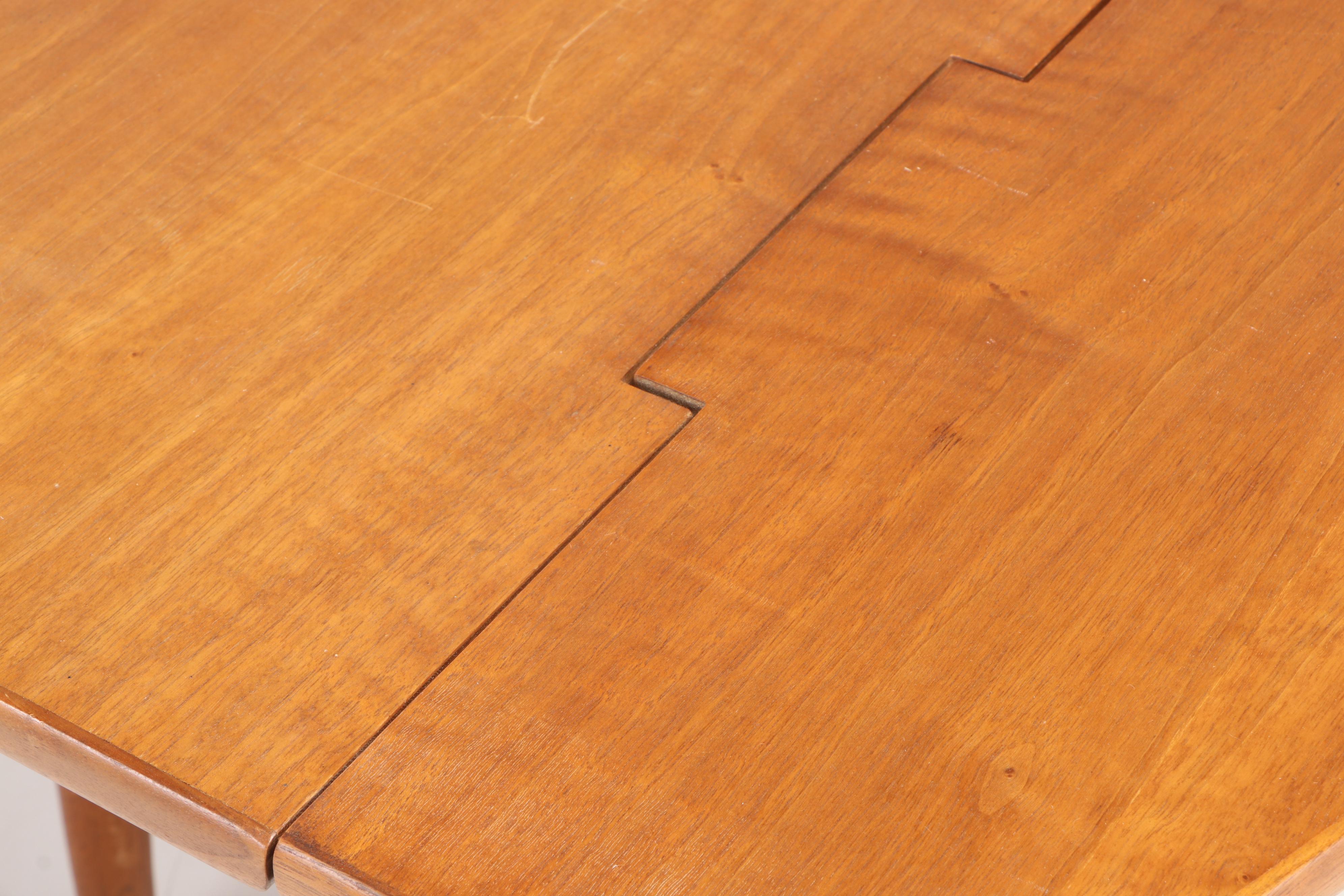 Drexel "Parallel" Walnut Drop-Leaf Dining Table, Mid 20th Century