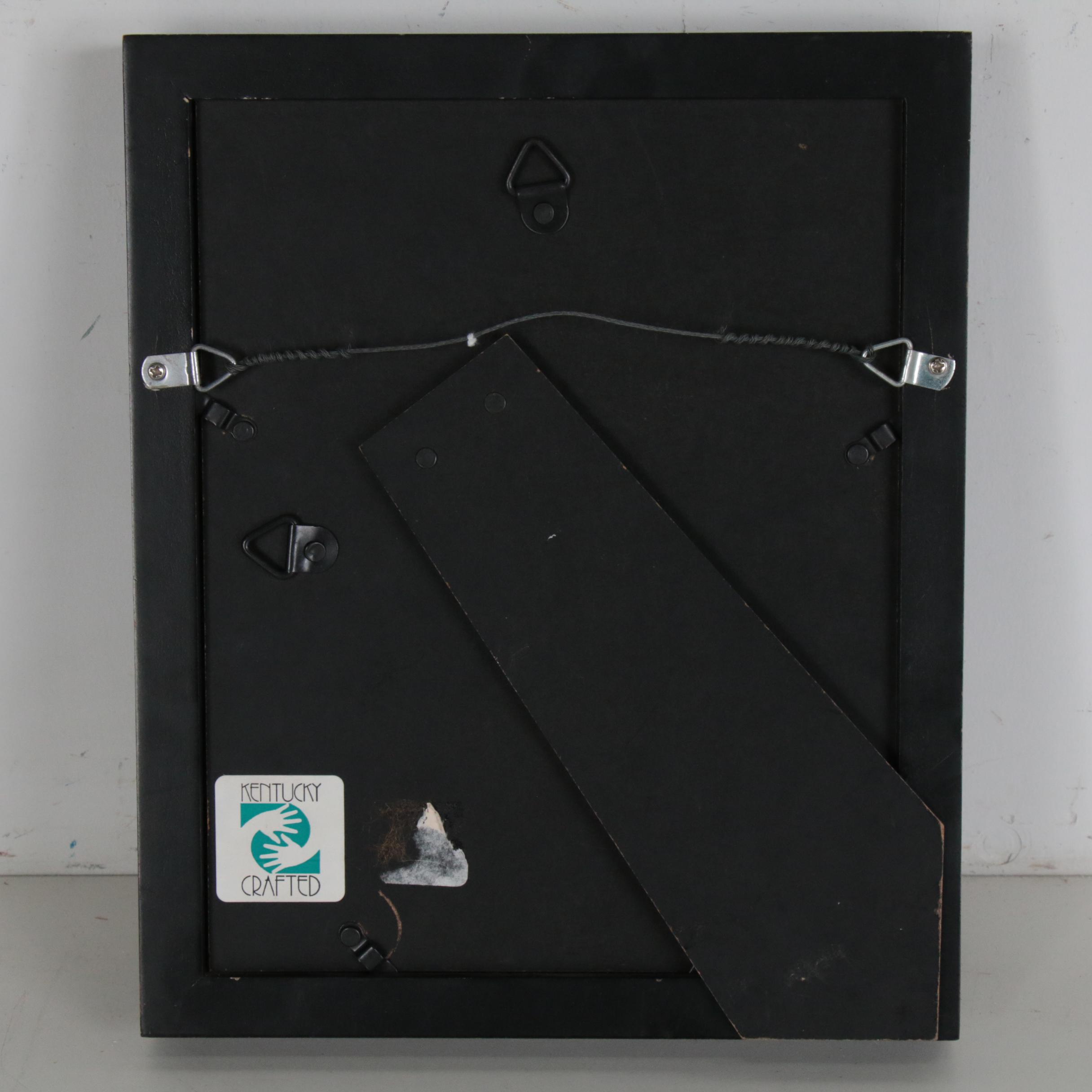 Janet Bailey Burch Relief Sculpture of Dressage Horse and Rider