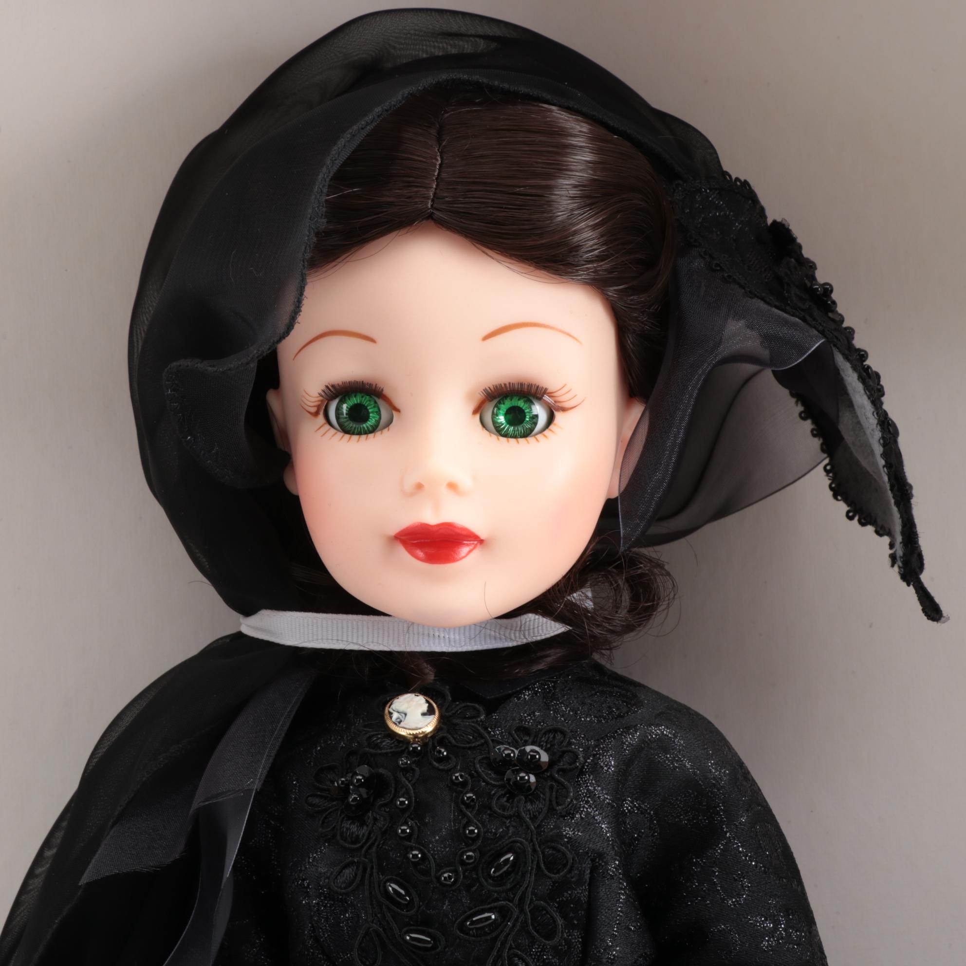 21" Madame Alexander "Black Mourning Scarlett" Doll, Limited Edition, 1999