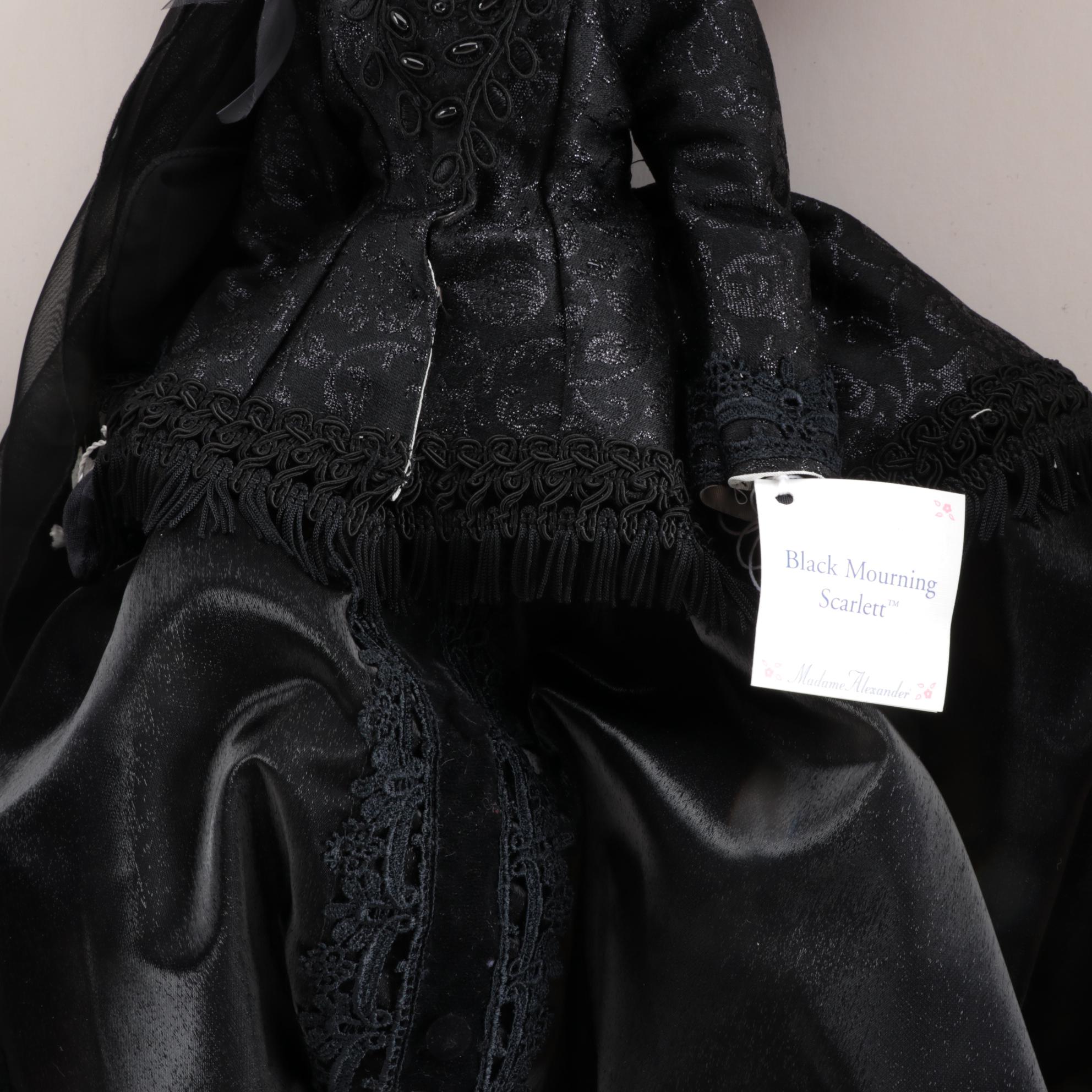 21" Madame Alexander "Black Mourning Scarlett" Doll, Limited Edition, 1999