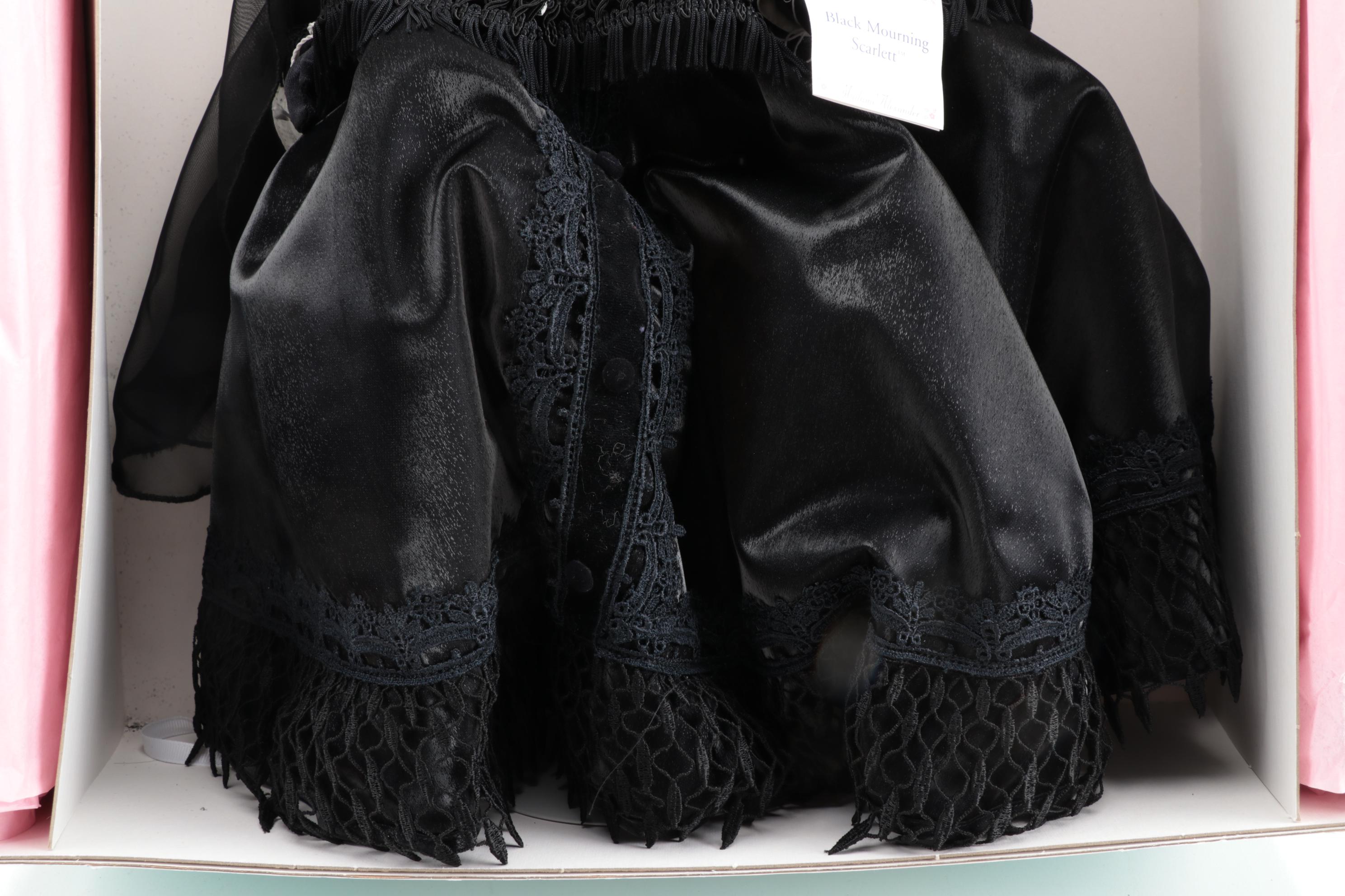 21" Madame Alexander "Black Mourning Scarlett" Doll, Limited Edition, 1999