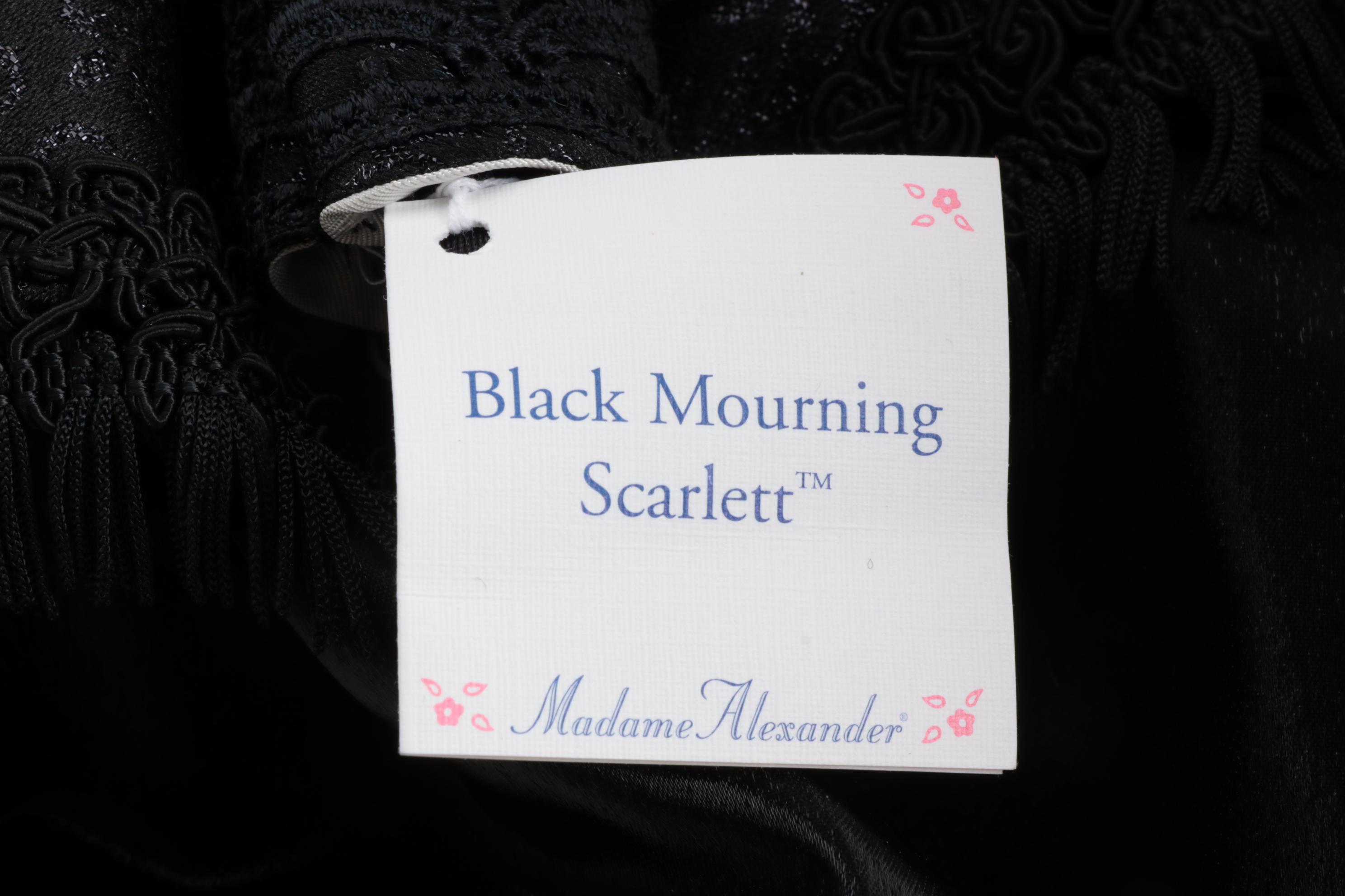 21" Madame Alexander "Black Mourning Scarlett" Doll, Limited Edition, 1999