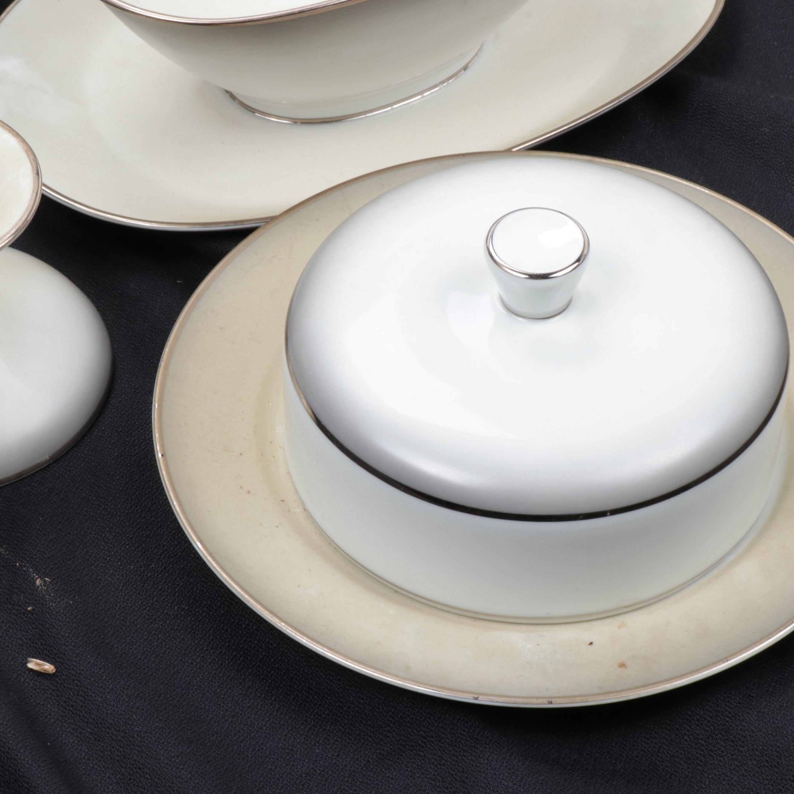 Rosenthal "Elegance" Porcelain Dinnerware, Mid-20th Century