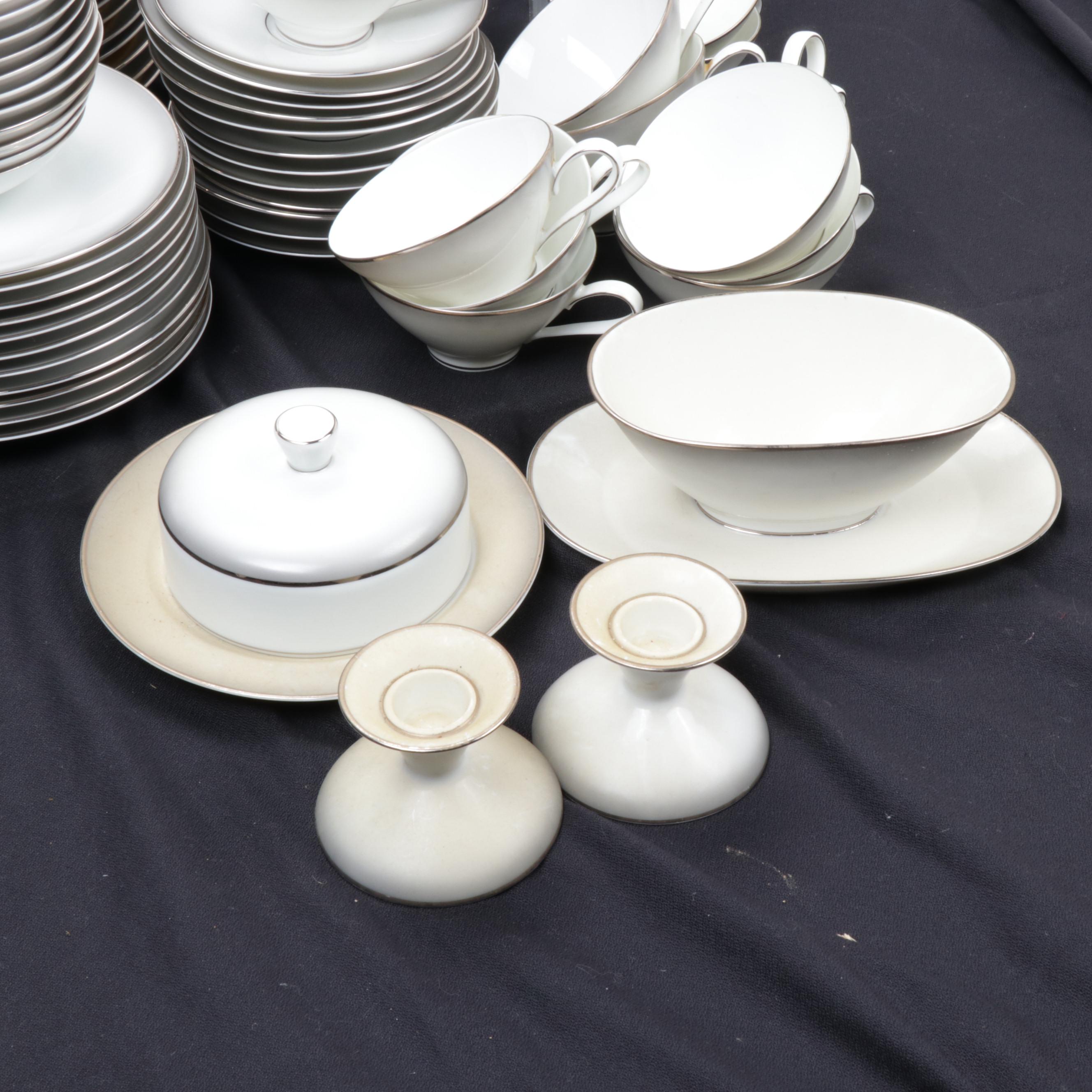 Rosenthal "Elegance" Porcelain Dinnerware, Mid-20th Century