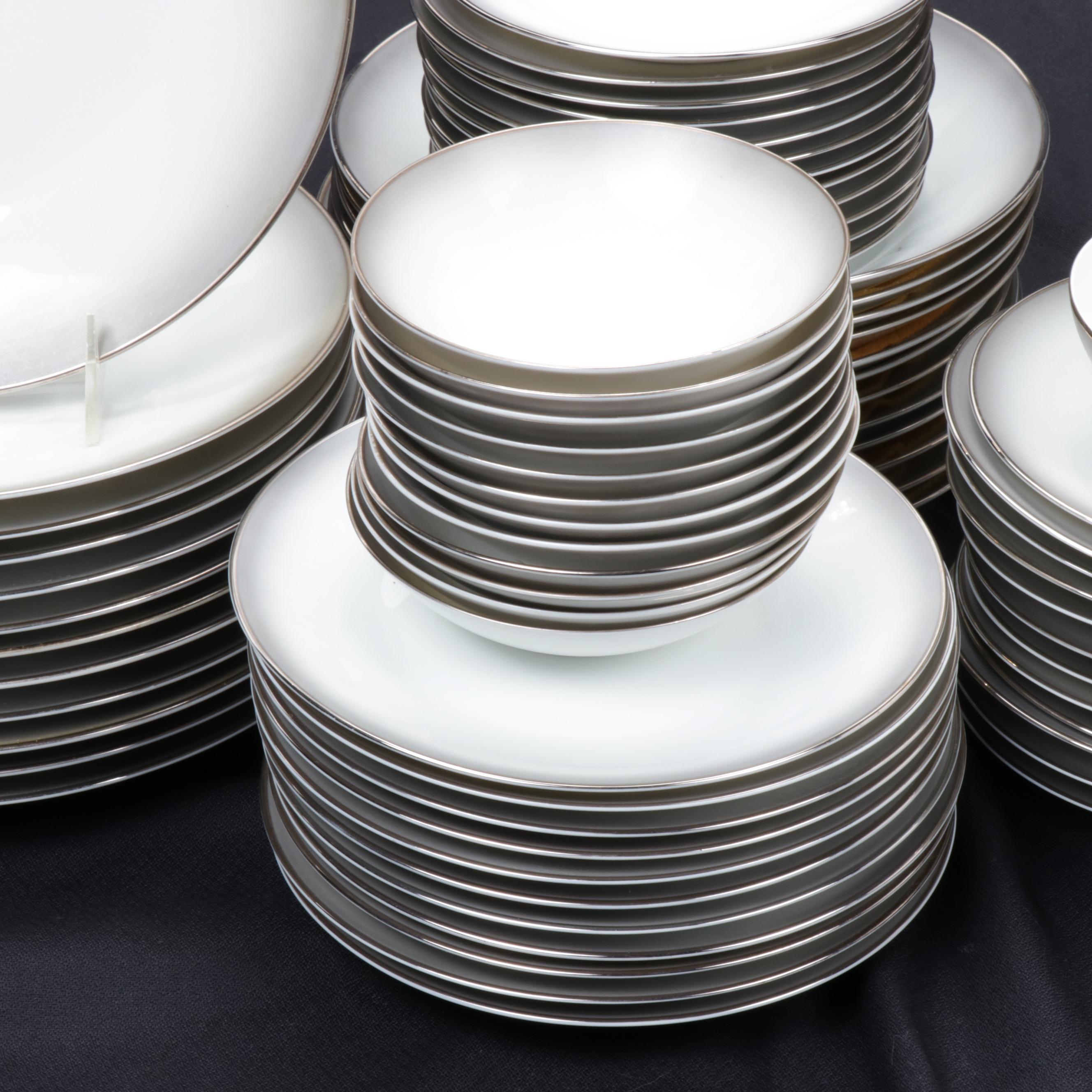Rosenthal "Elegance" Porcelain Dinnerware, Mid-20th Century
