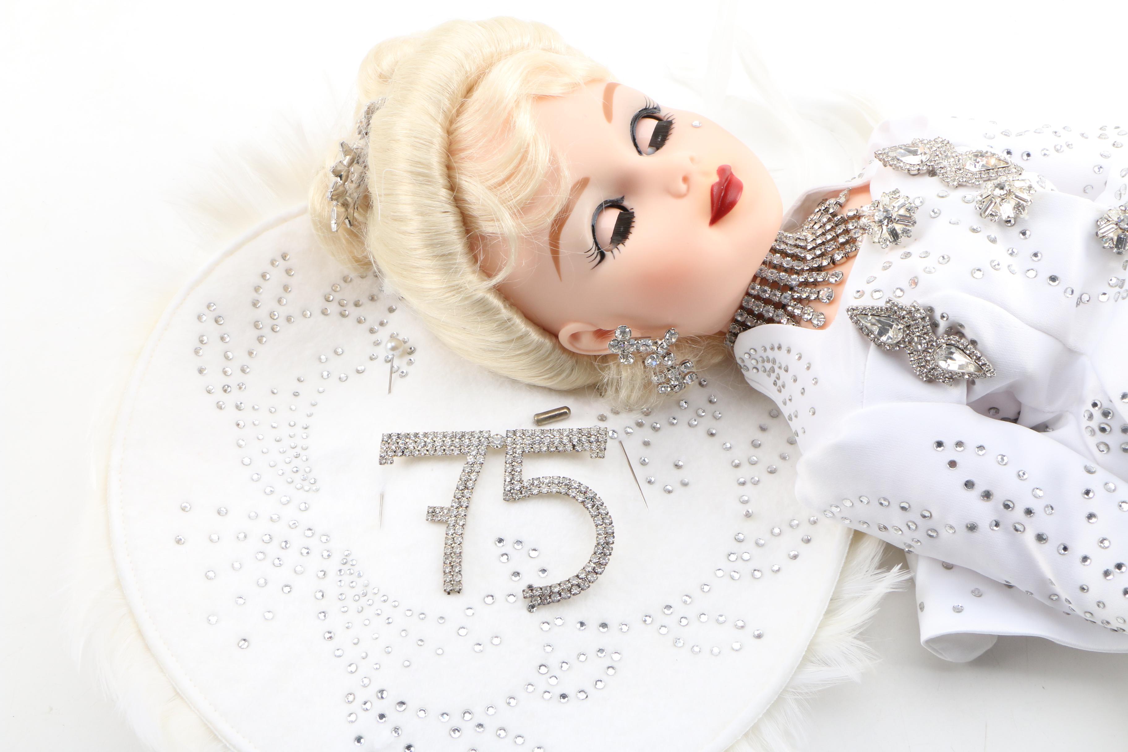 21" Madame "Diamond Beauty" 75th Anniversary Doll, Limited Edition, 1998 Alexan