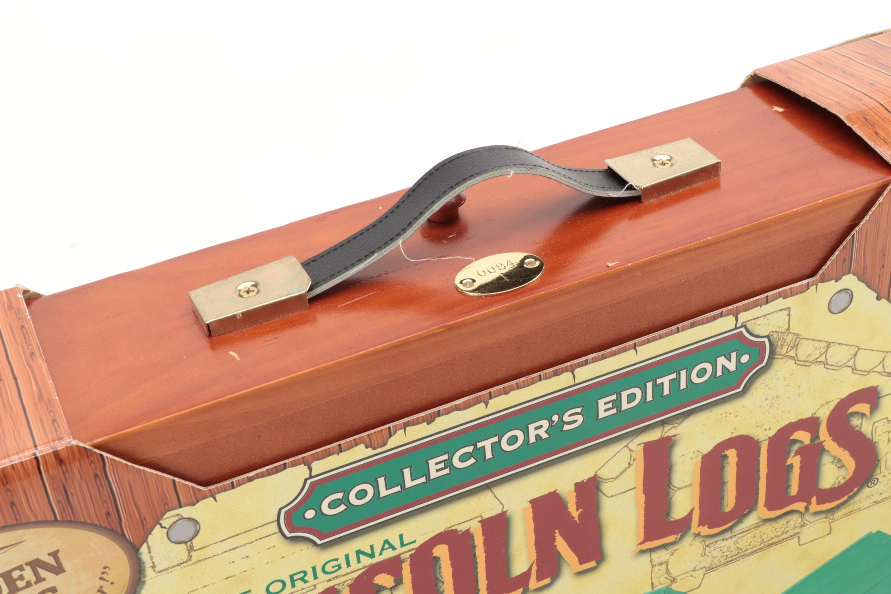 Hasbro "Collector's Edition" Lincoln Logs Building Toys in Original Packaging