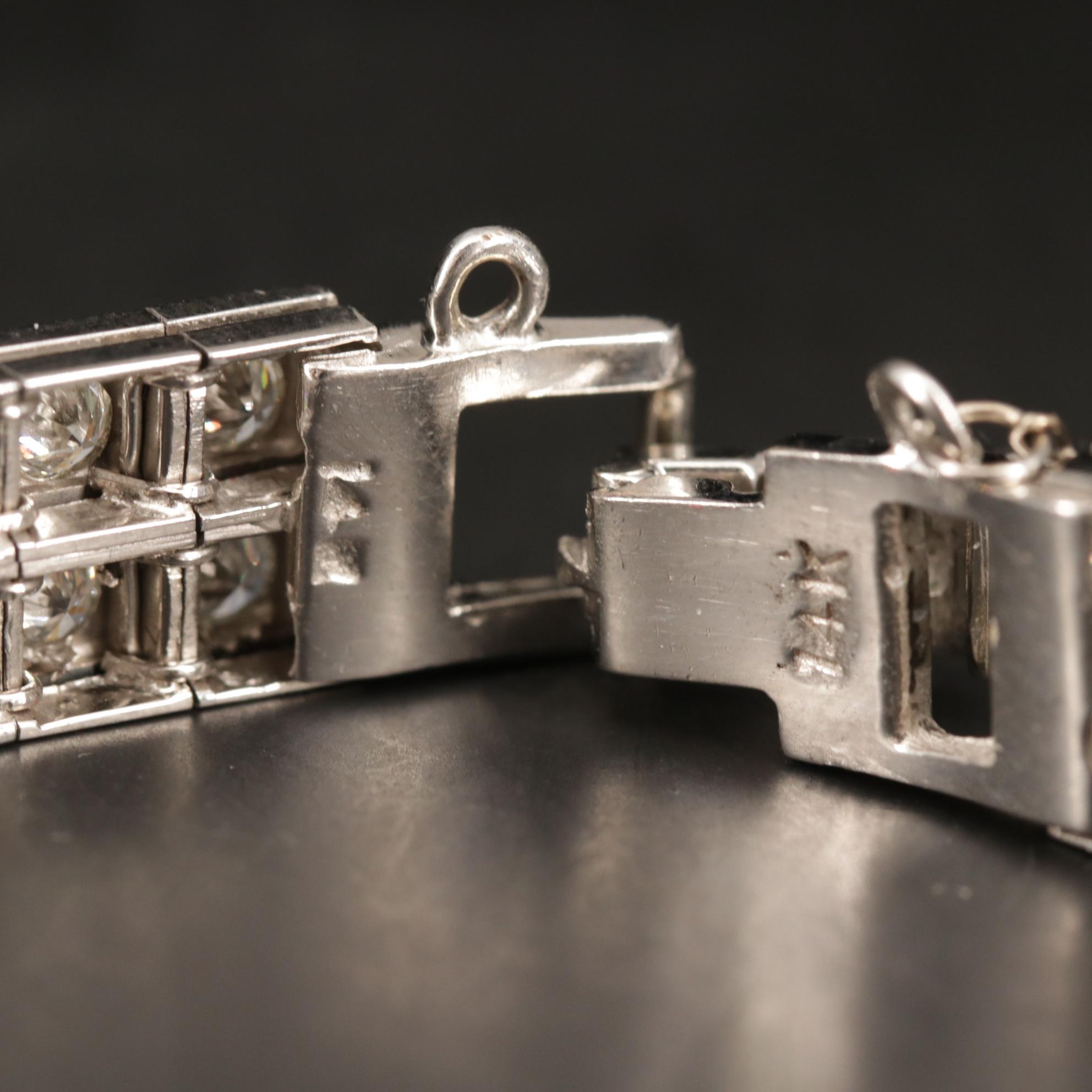 Rolex 18K and 14K Gold 7.39 CTW Diamond Watch, Circa 1950