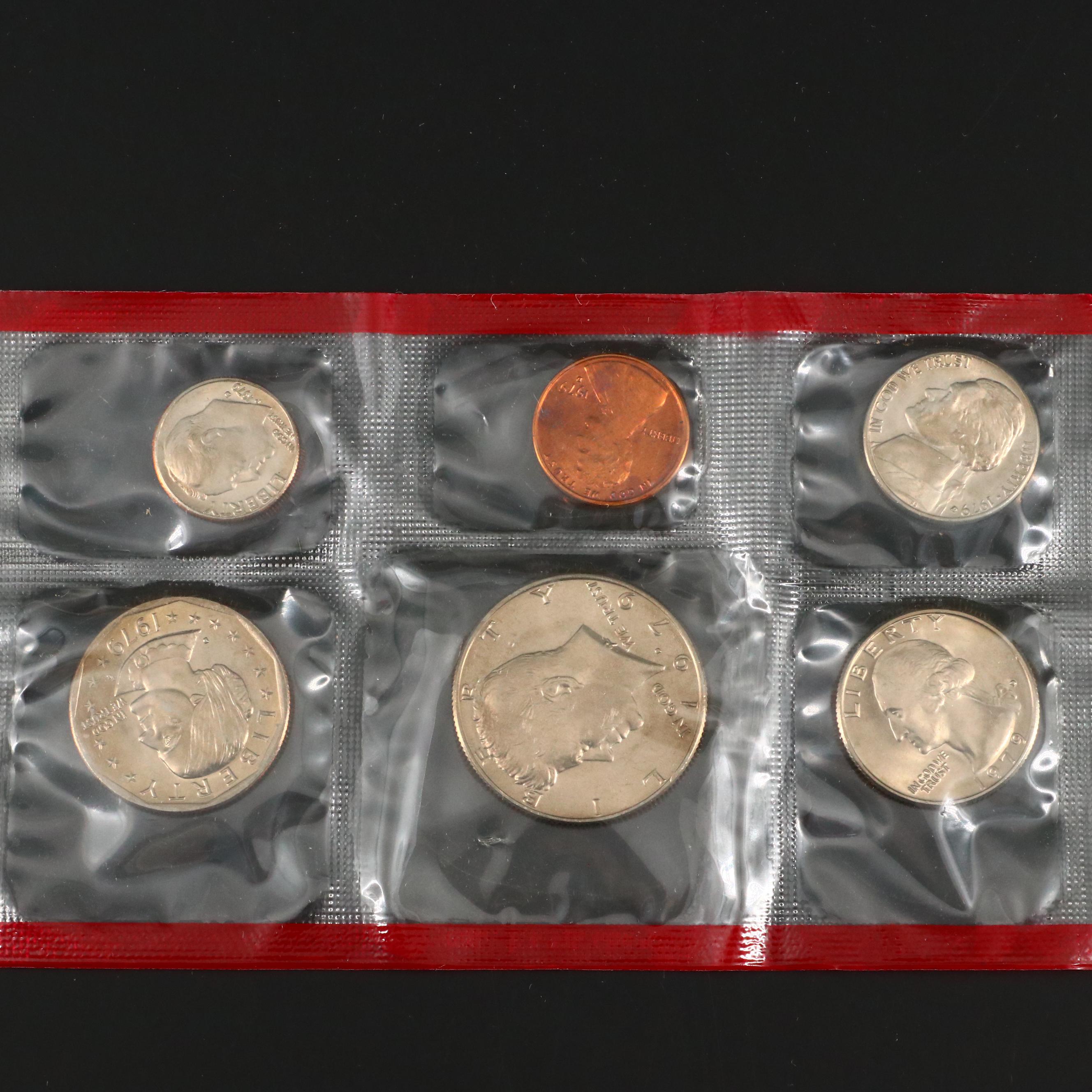 Twelve United States Uncirculated Mints Sets Including 1965 Special Mint Set