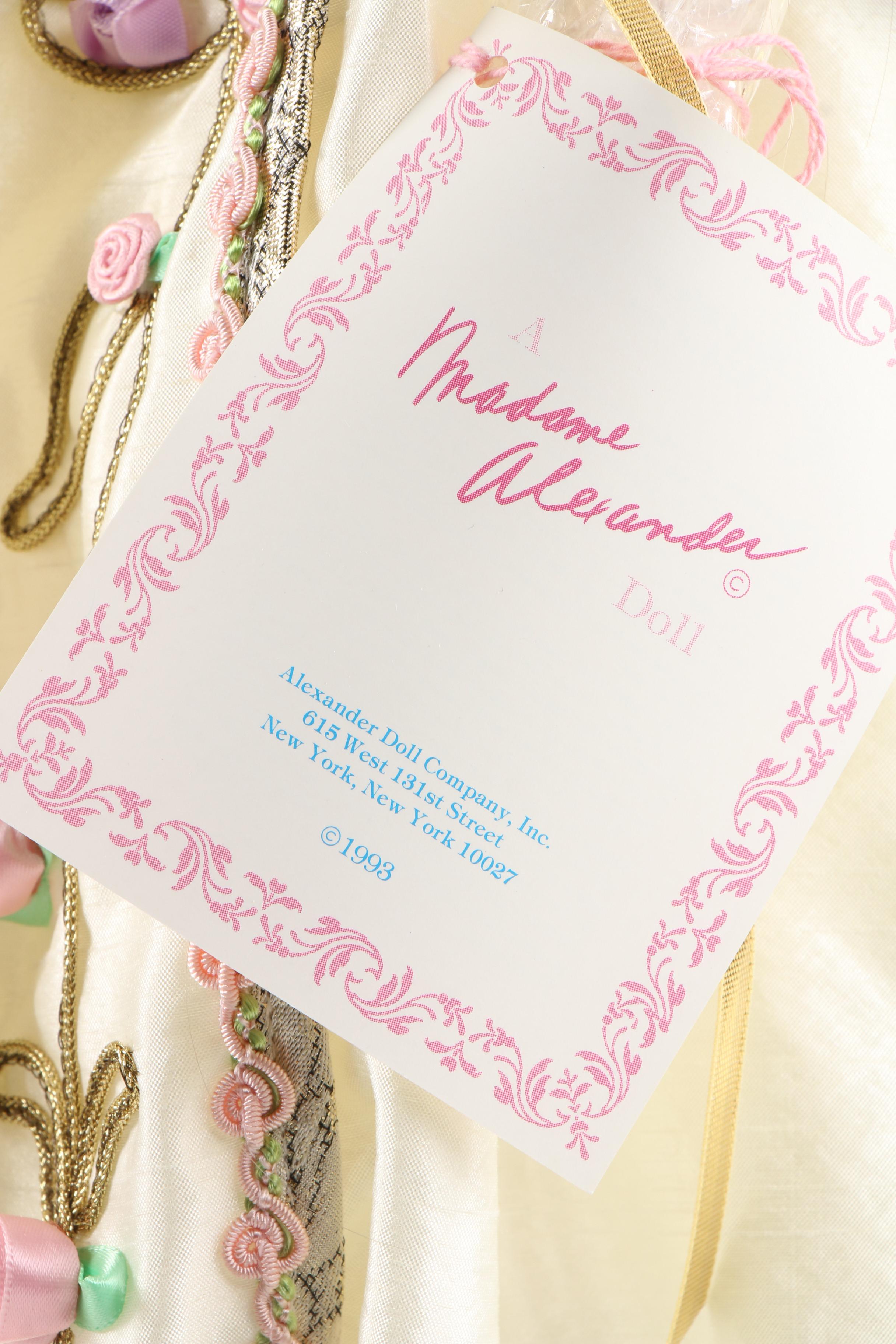 Madame Alexander  9" "Her Lady and A Child of Her Very Own" Porcelain Doll, 1993