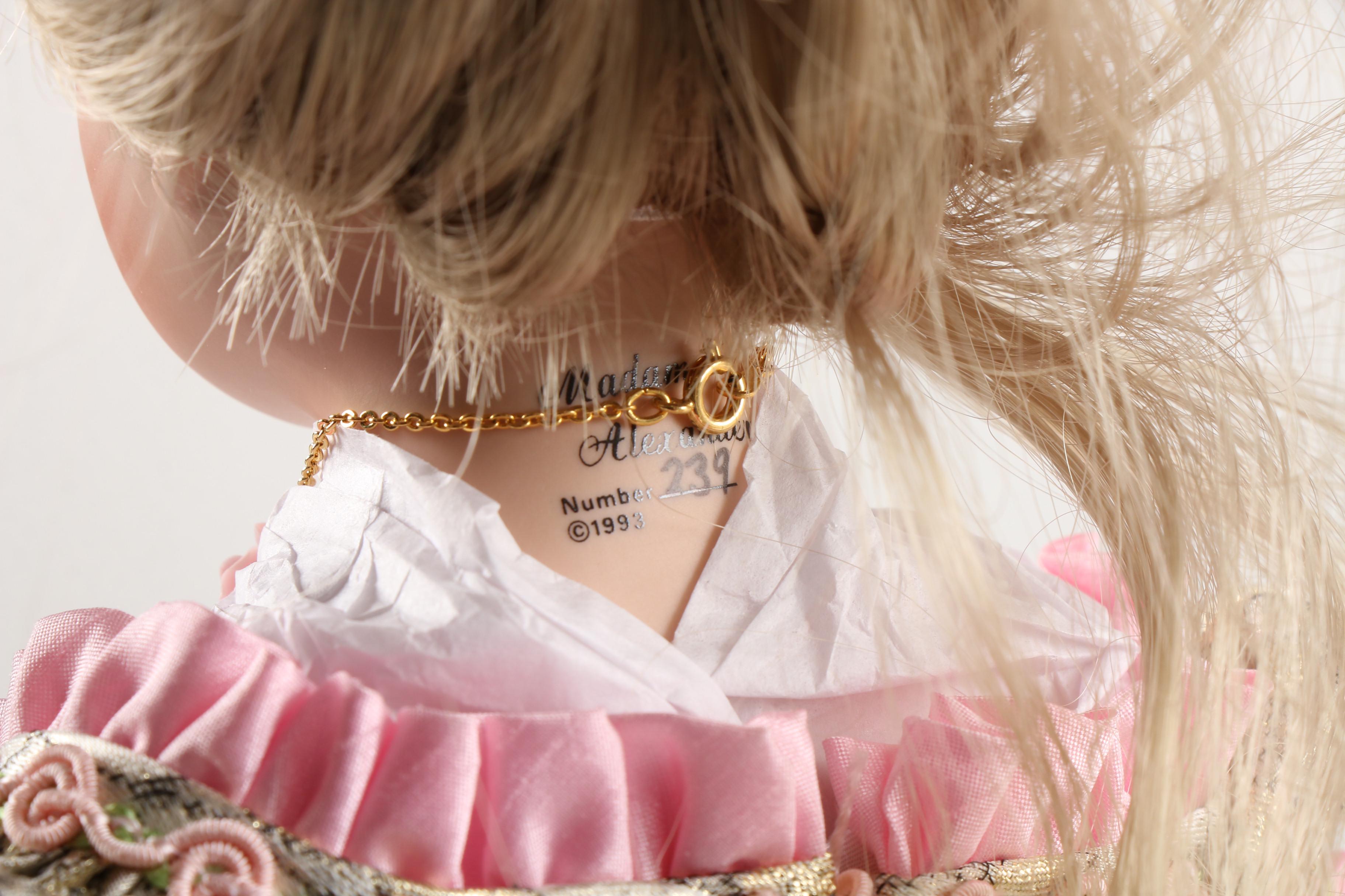 Madame Alexander  9" "Her Lady and A Child of Her Very Own" Porcelain Doll, 1993