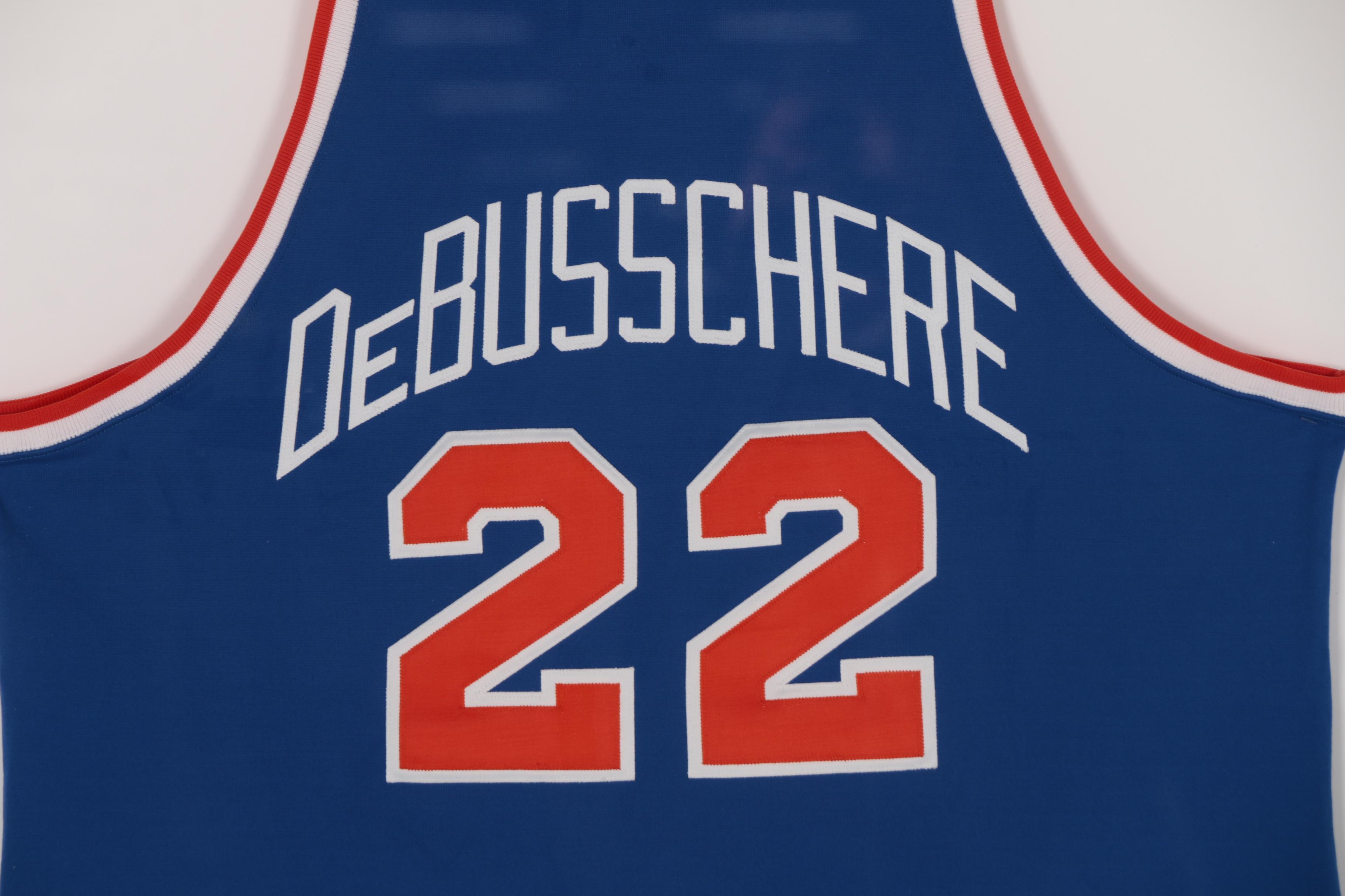 Framed Dave DeBusschere New York Knicks Replica Jersey