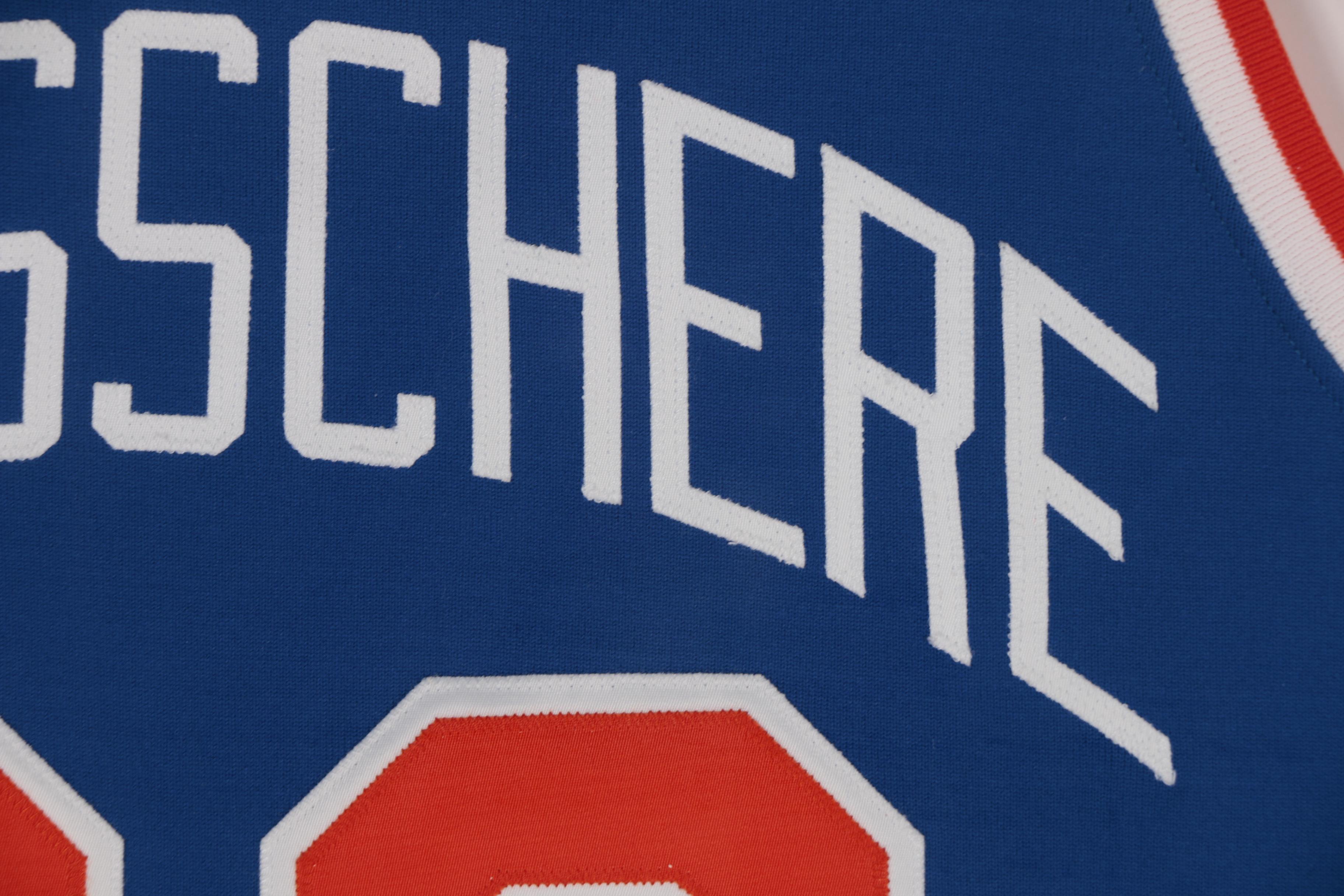 Framed Dave DeBusschere New York Knicks Replica Jersey