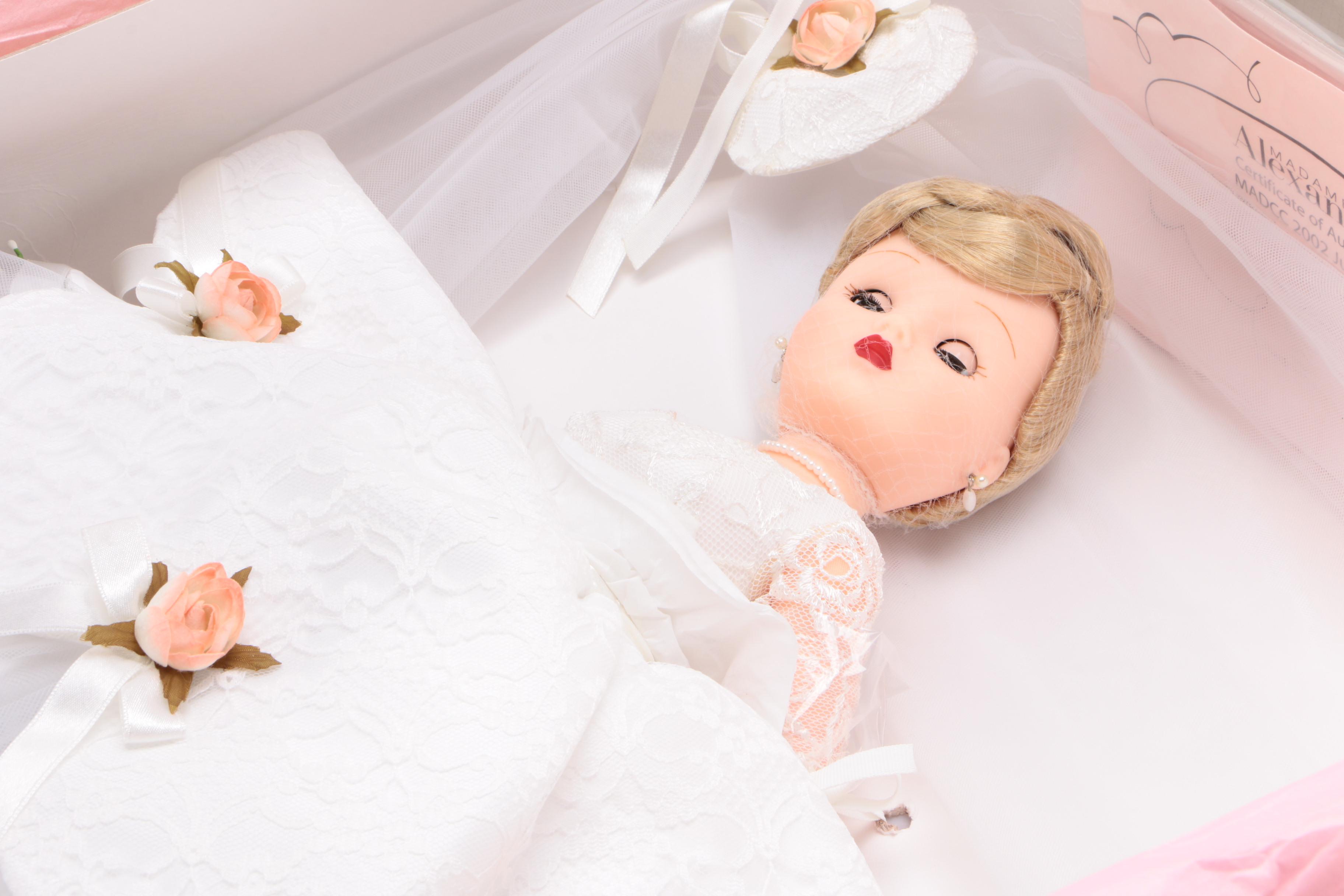 Madame Alexander  6" "June Bride" Vinyl Doll, Limited Edition, 2002