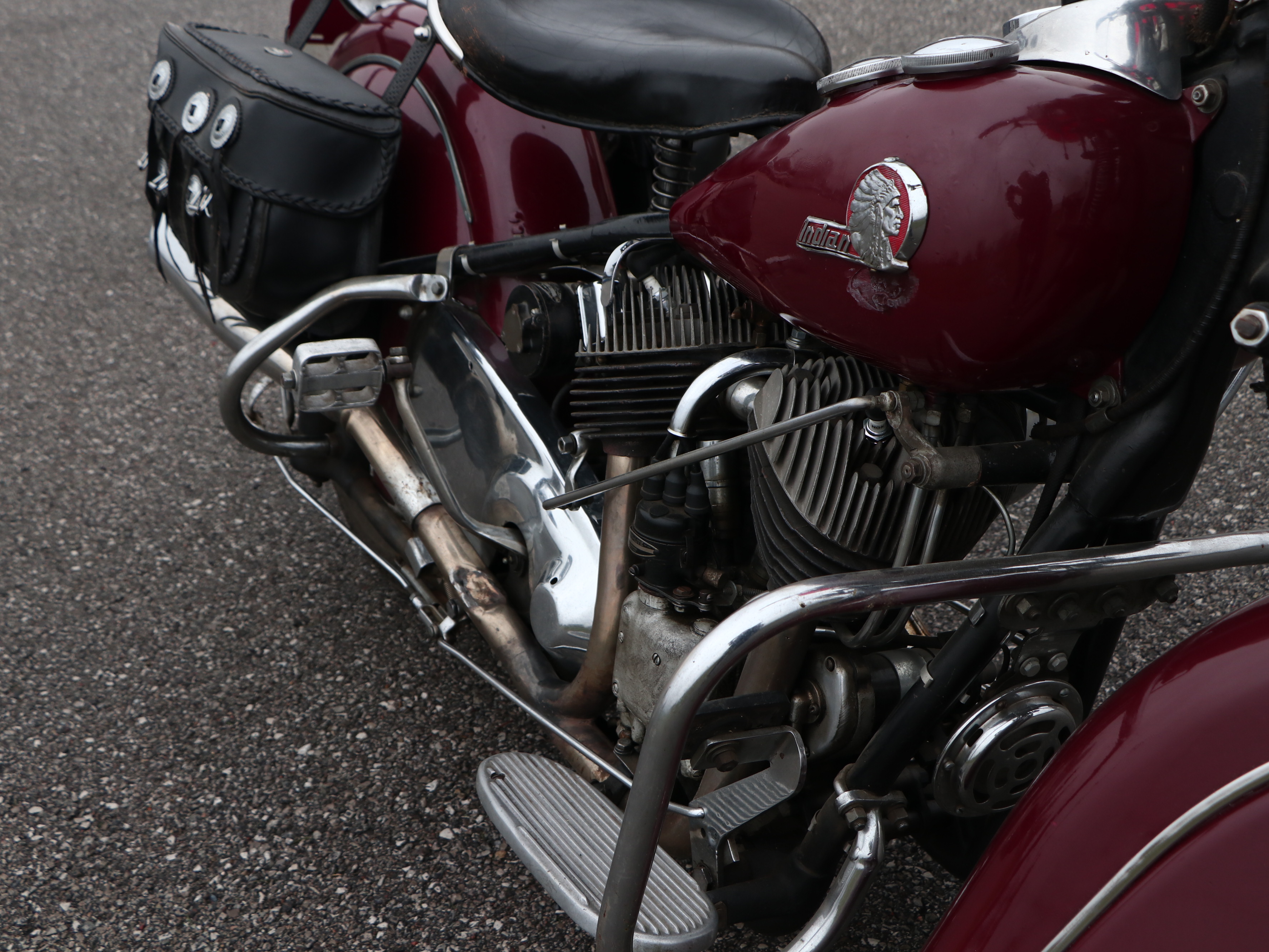 1946 Indian Chief 74 Motorcycle