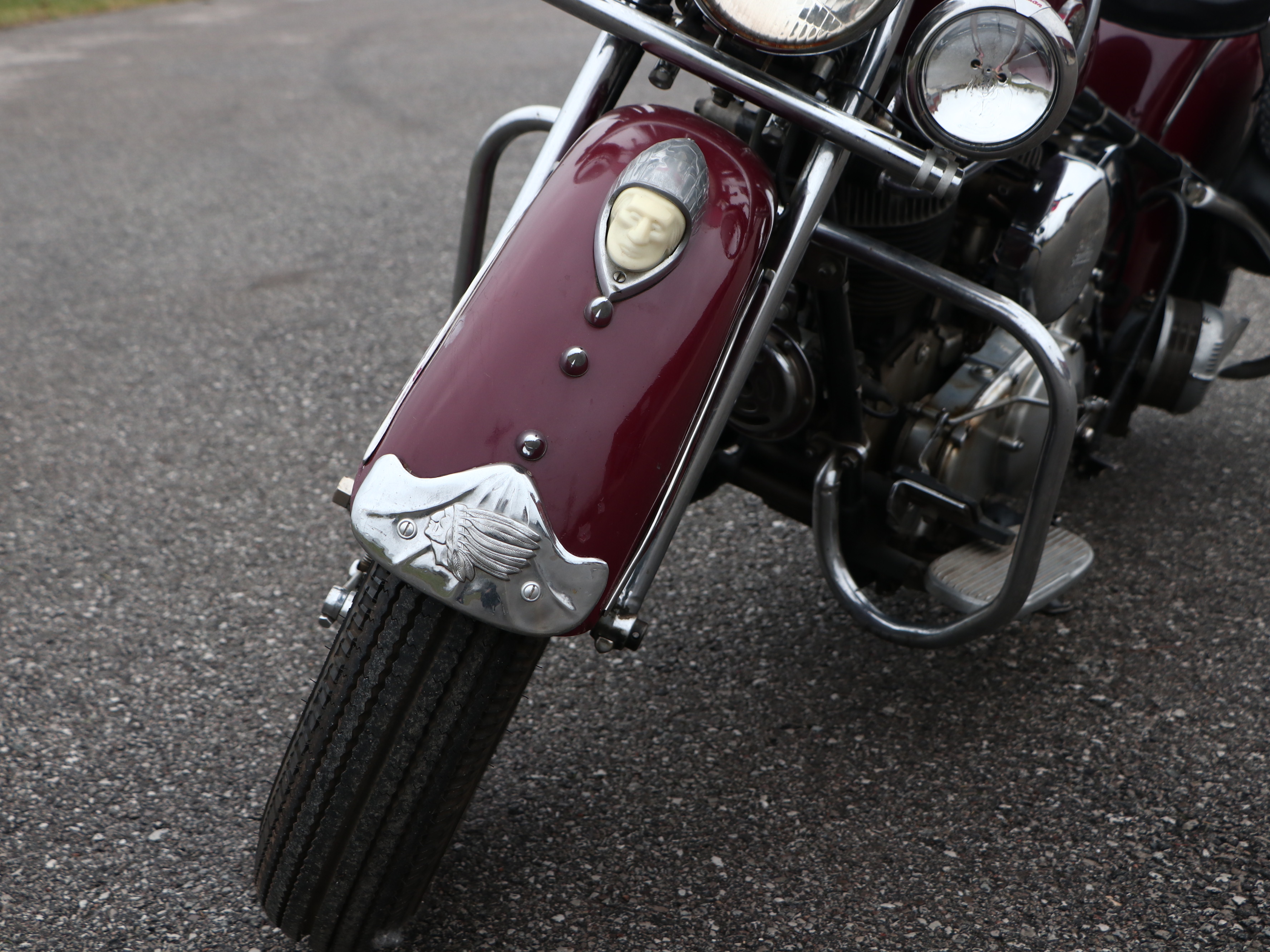 1946 Indian Chief 74 Motorcycle