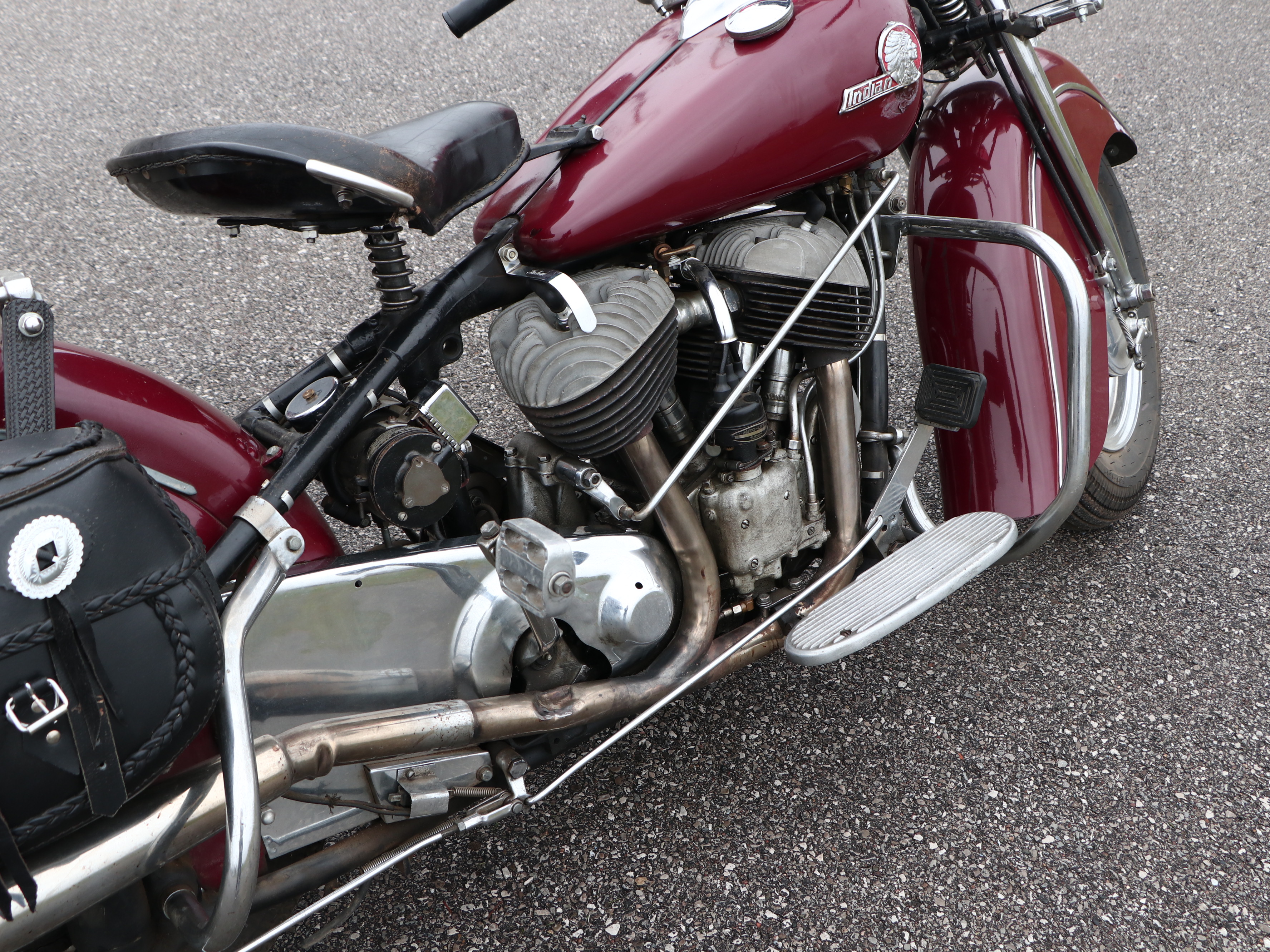 1946 Indian Chief 74 Motorcycle