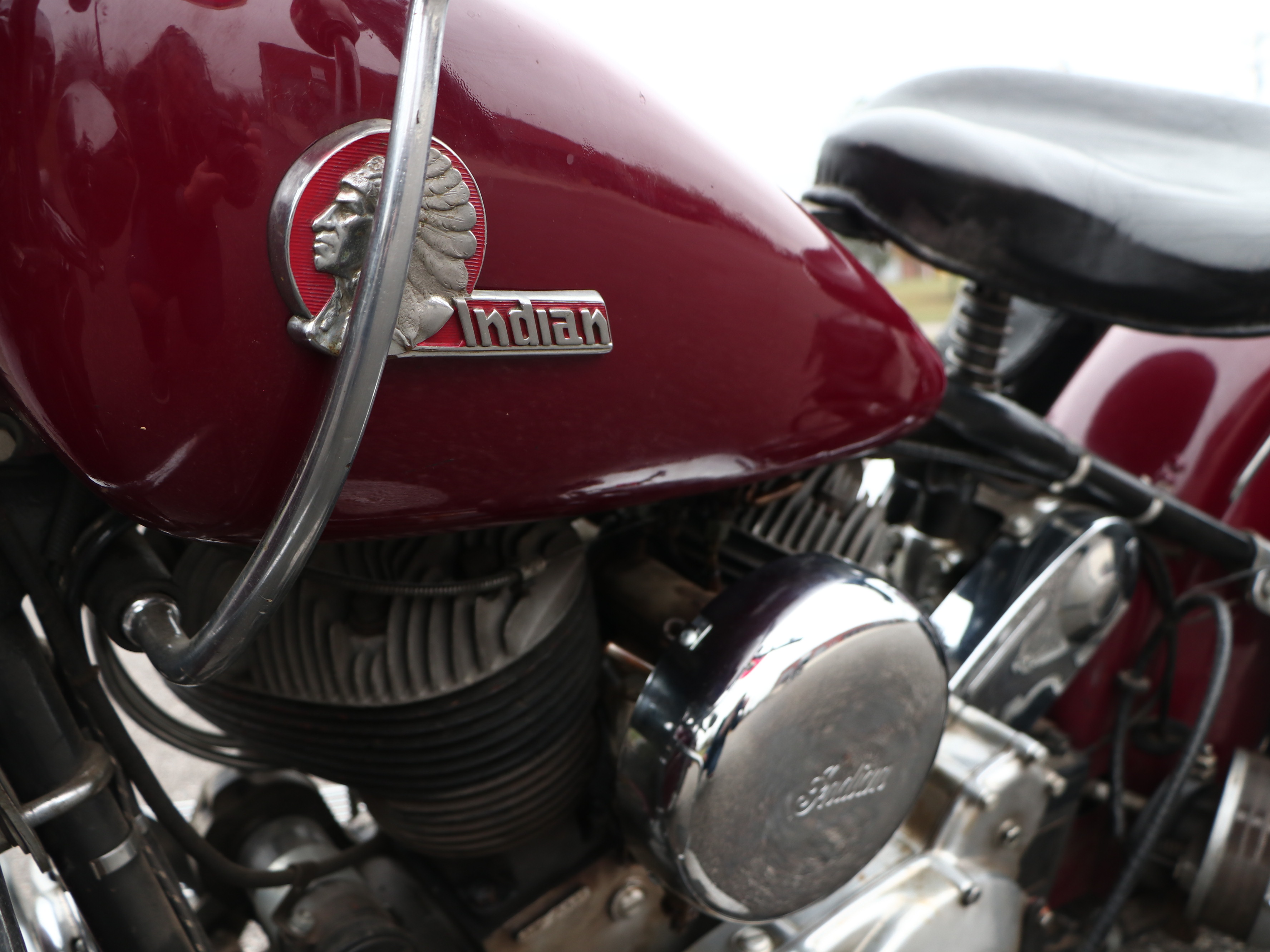 1946 Indian Chief 74 Motorcycle