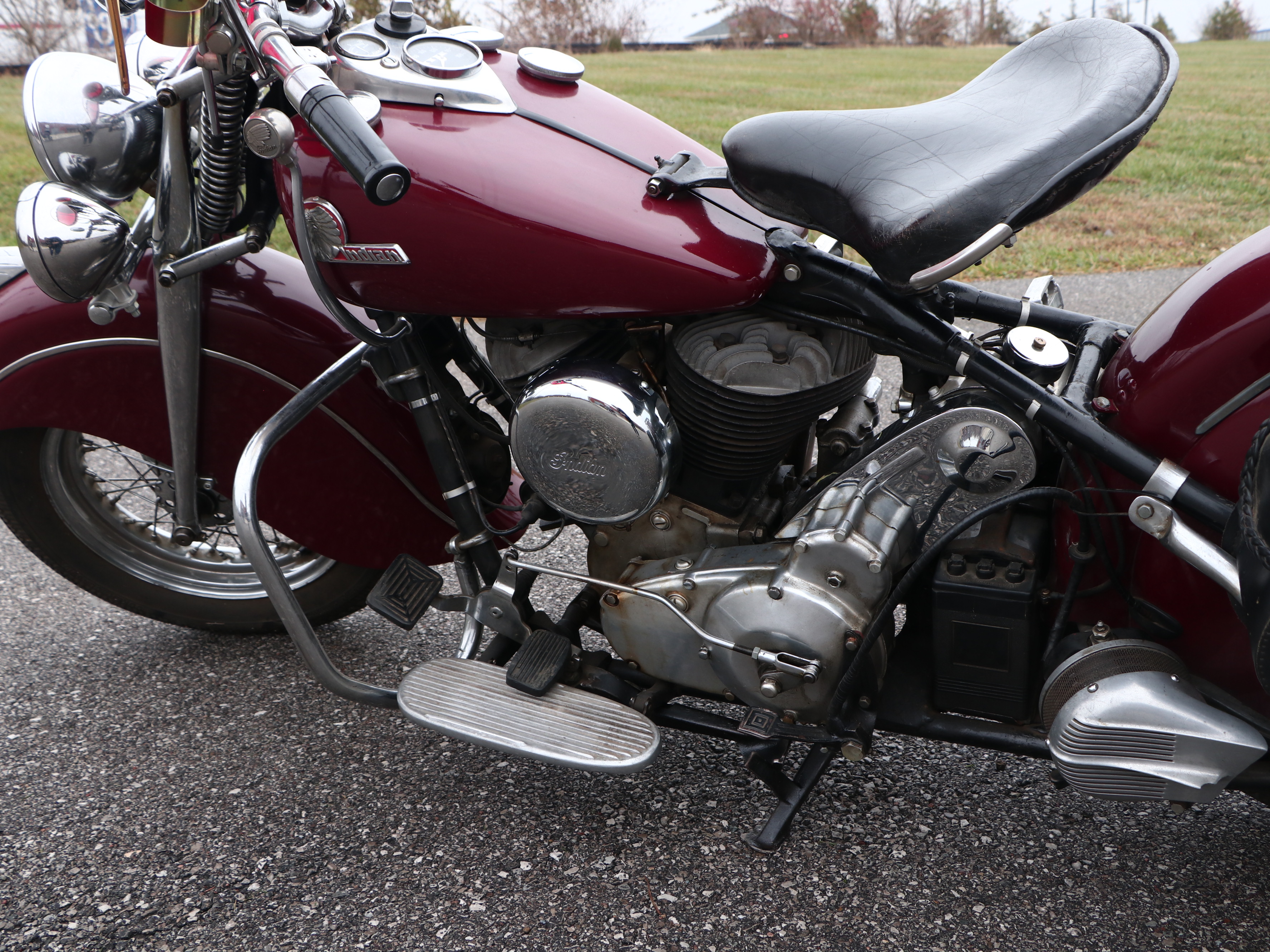 1946 Indian Chief 74 Motorcycle