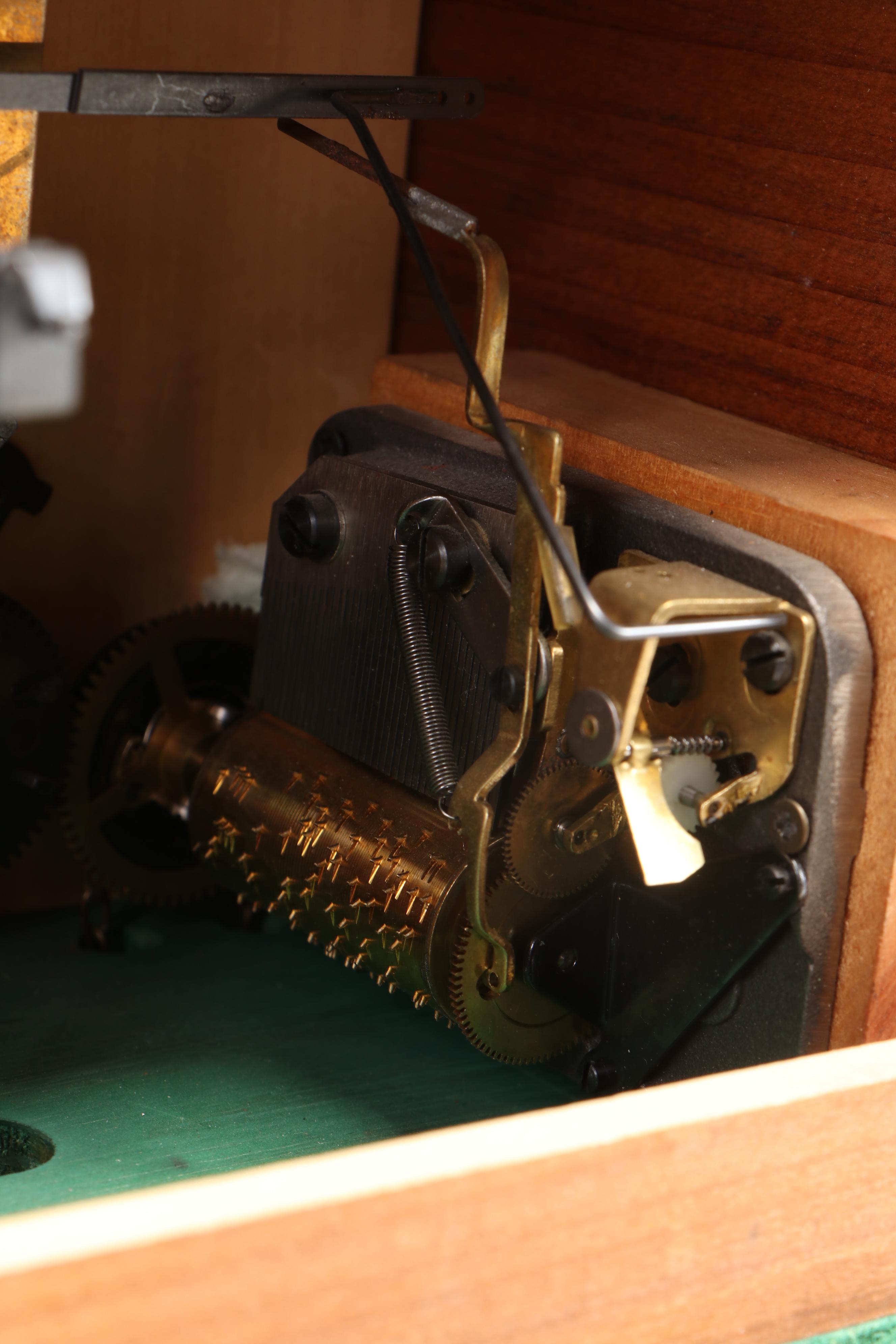 Chalet Cuckoo Clock with Cuendet Swiss Musical Movement, Late 20th Century