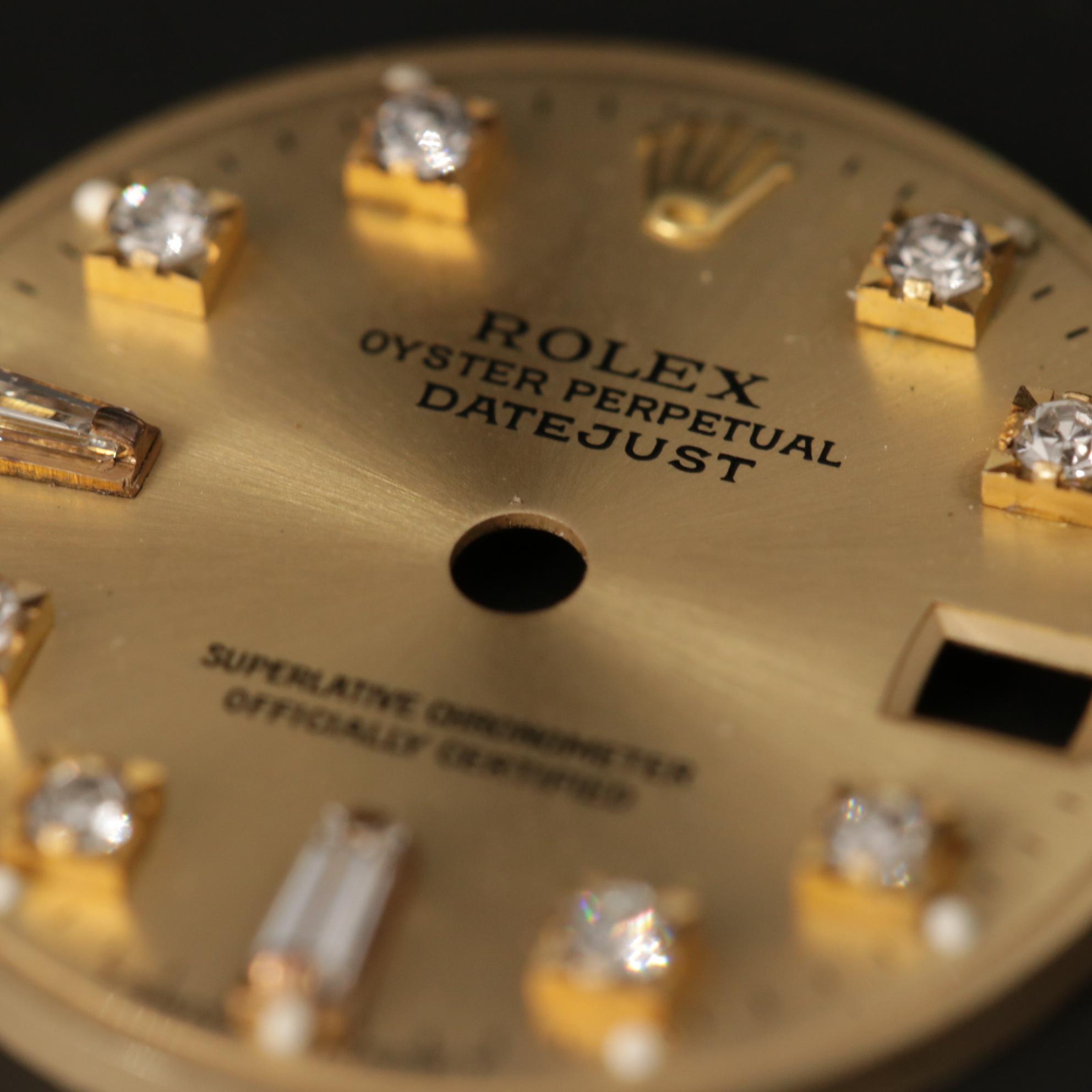 Rolex Oyster Perpetual Datejust Diamond Dial