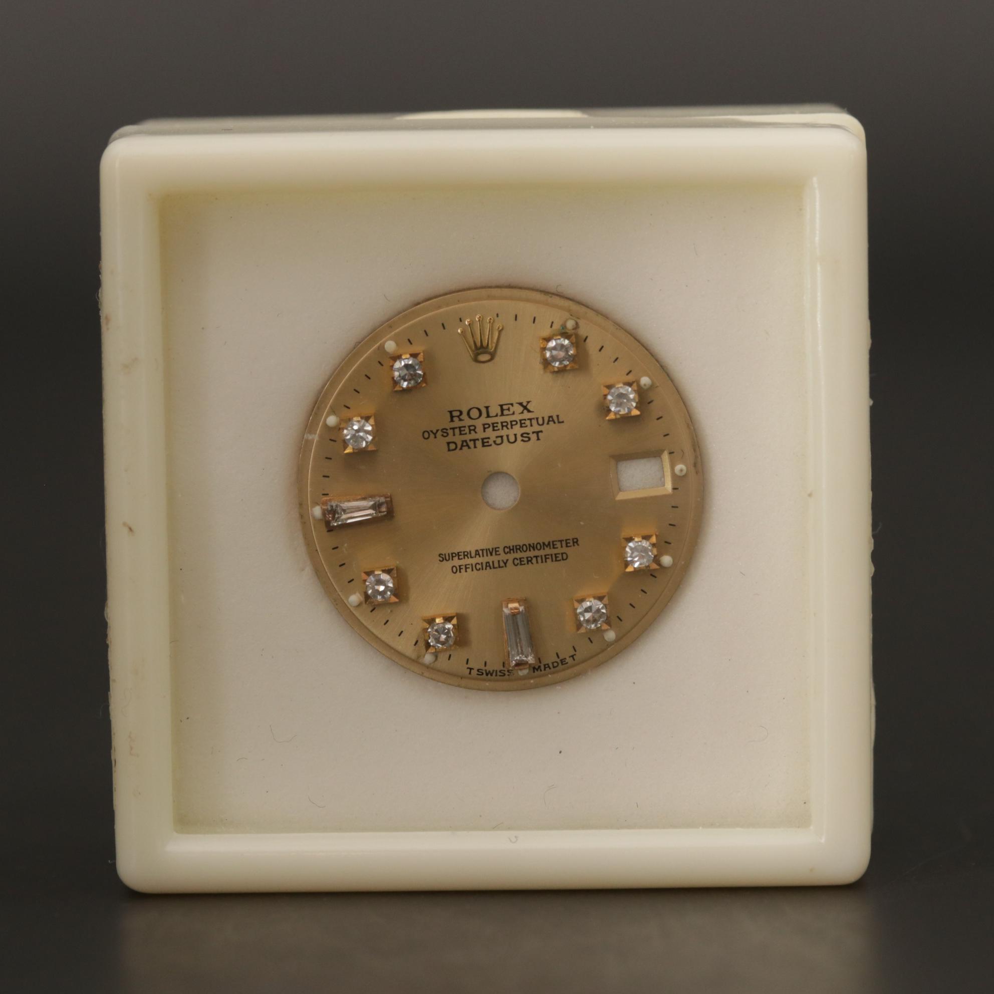 Rolex Oyster Perpetual Datejust Diamond Dial
