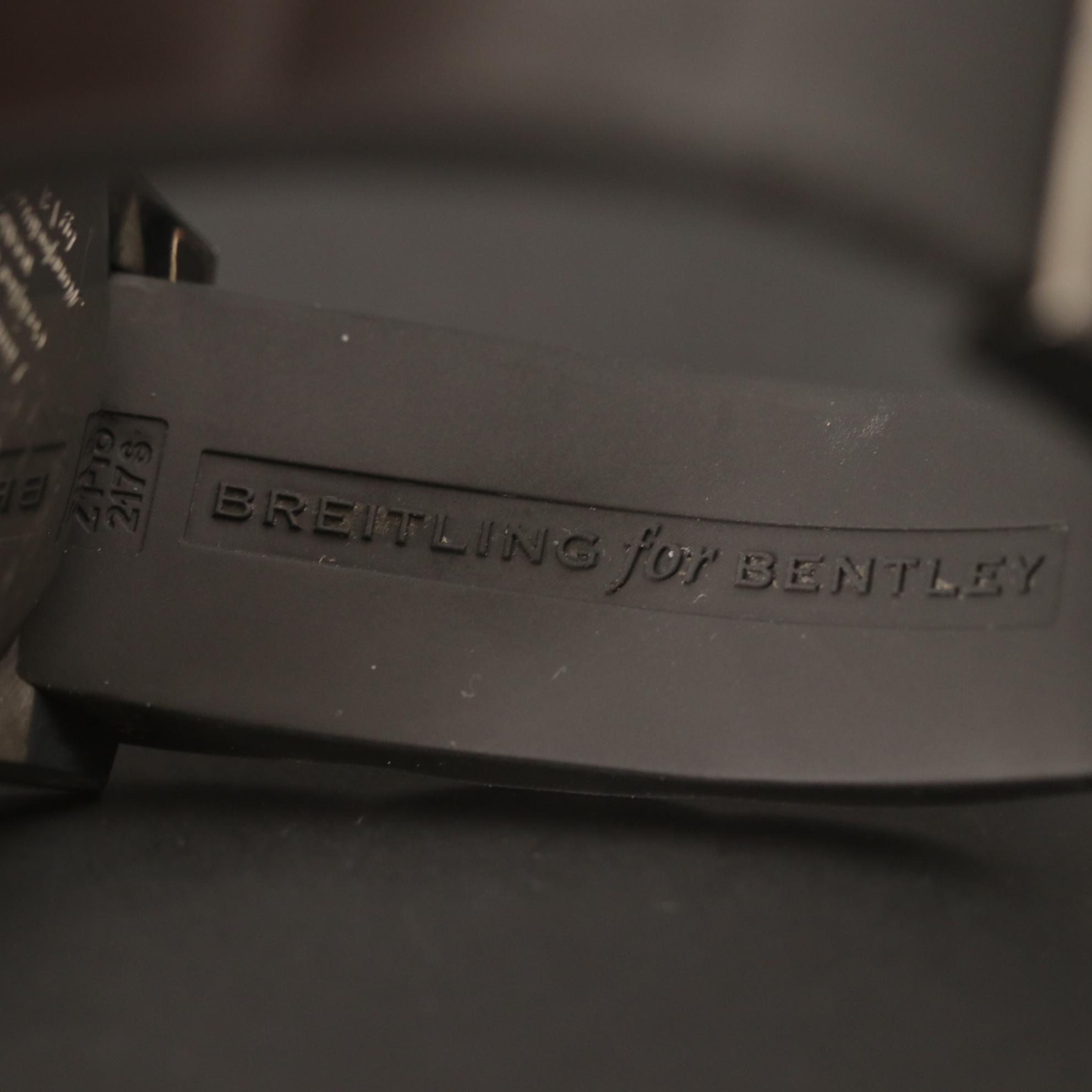 Breitling For Bentley Barnato 42 Midnight Carbon Chronograph Watch