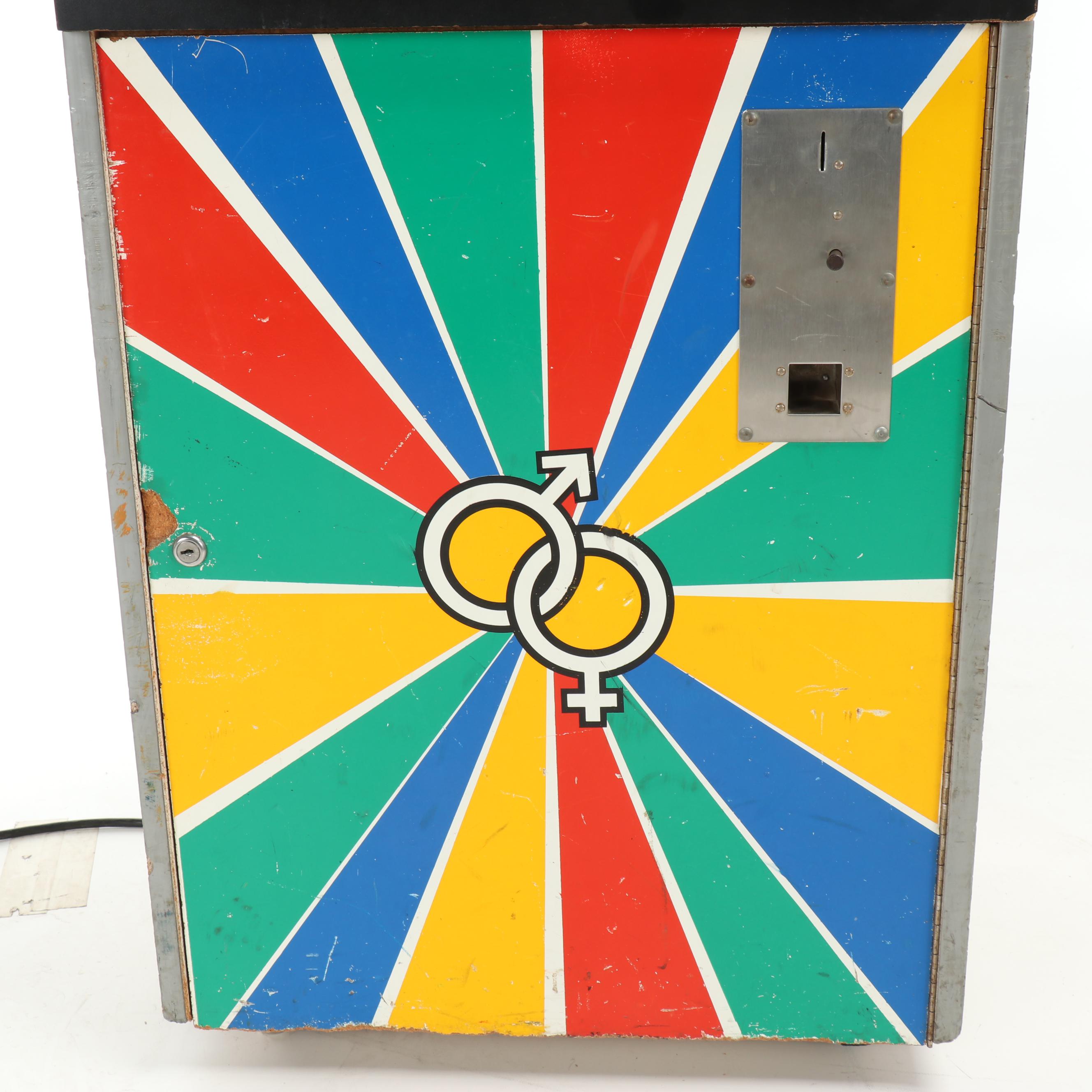 Urban Industries "Sex Tester" Arcade Game with Additional Display Panel, 1960s