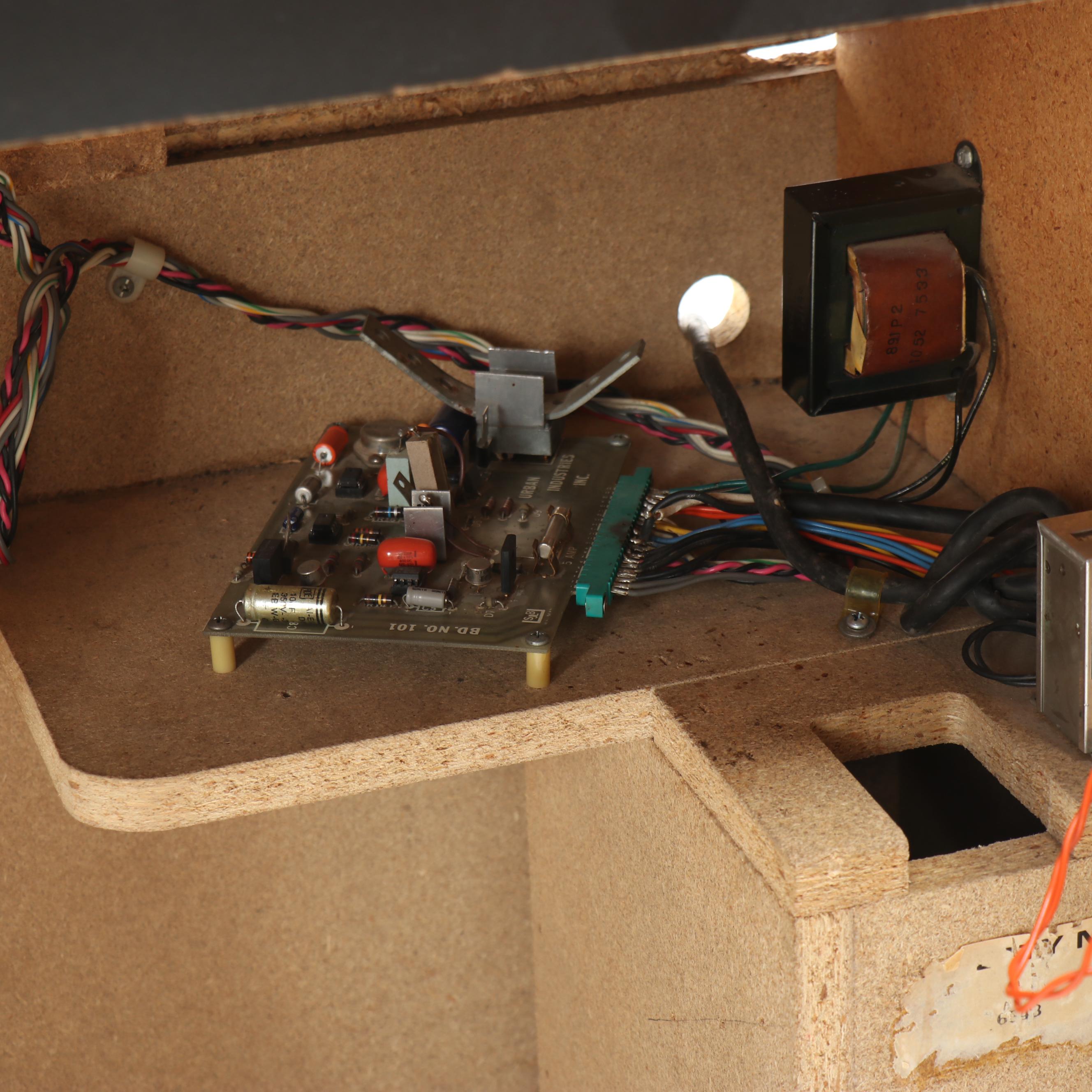 Urban Industries "Sex Tester" Arcade Game with Additional Display Panel, 1960s