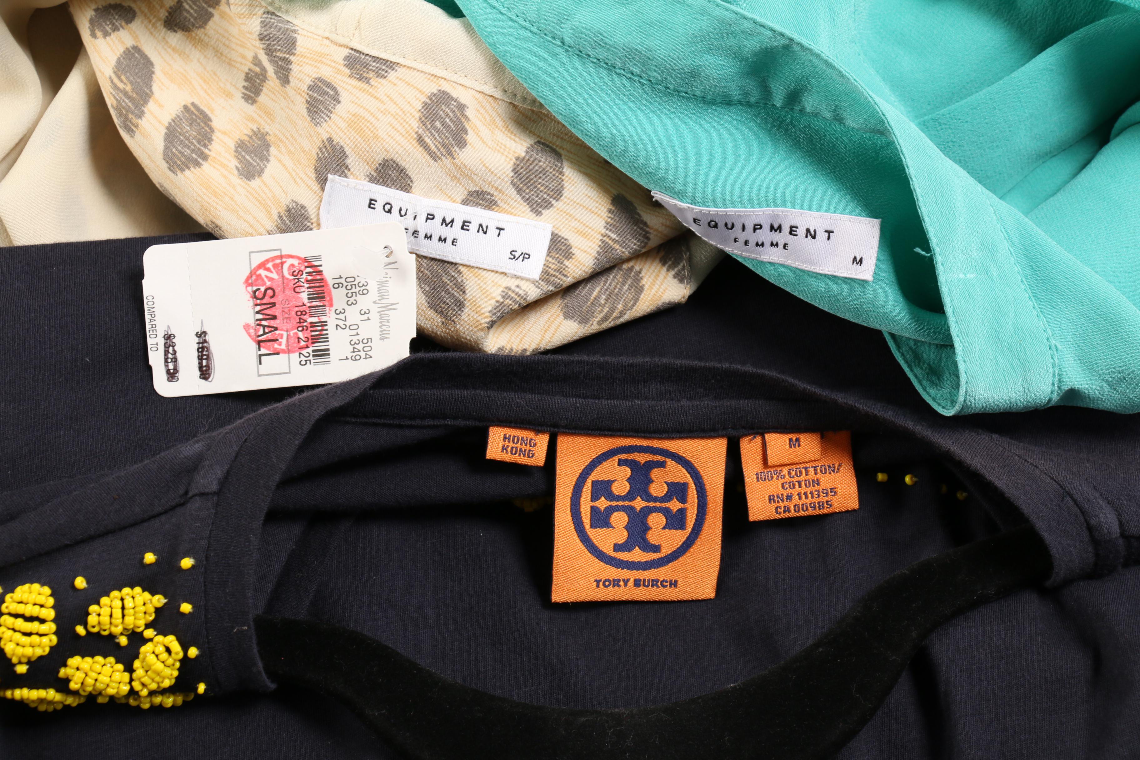 Tory Burch and Equipment Tops, Hoodie and Sweater