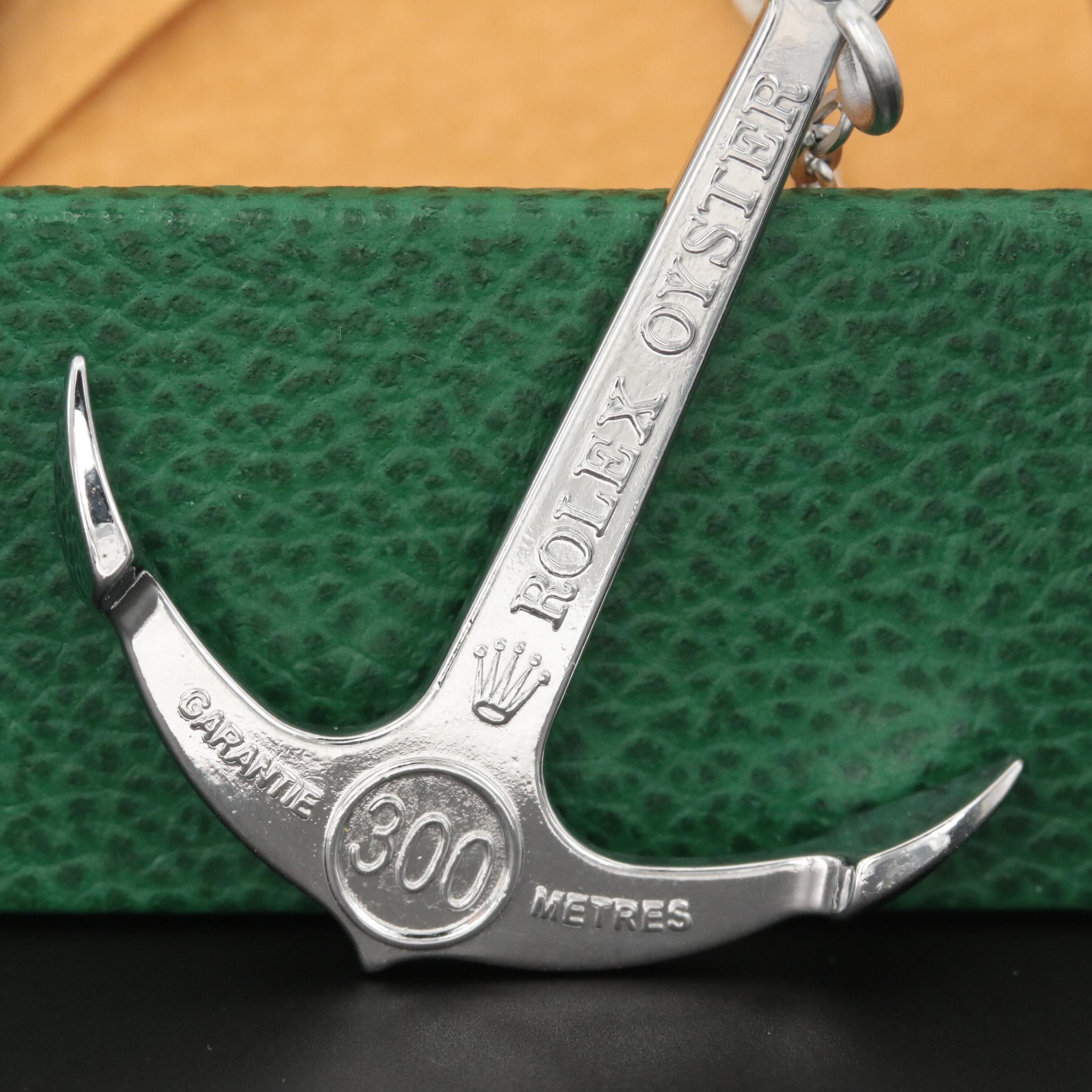 Rolex 18K Submariner Watch with Serti Dial, Diamonds and Sapphires, 1999