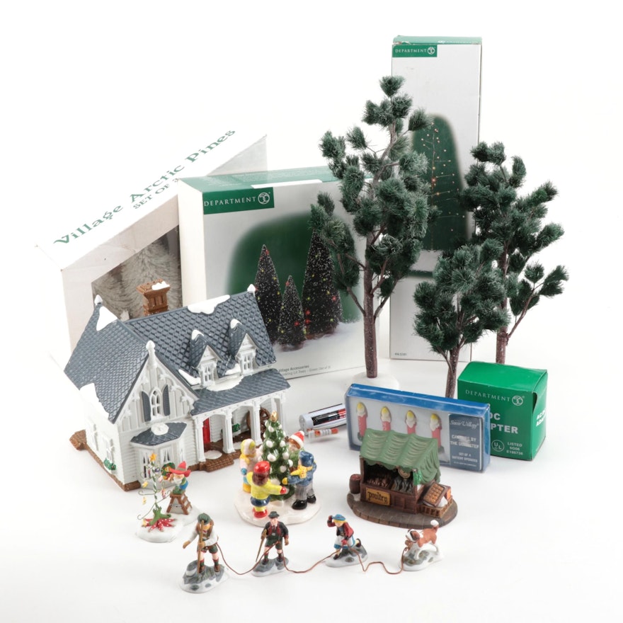 Department 56 "Heritage and Snow Village" Tabletop Figurines and Décor