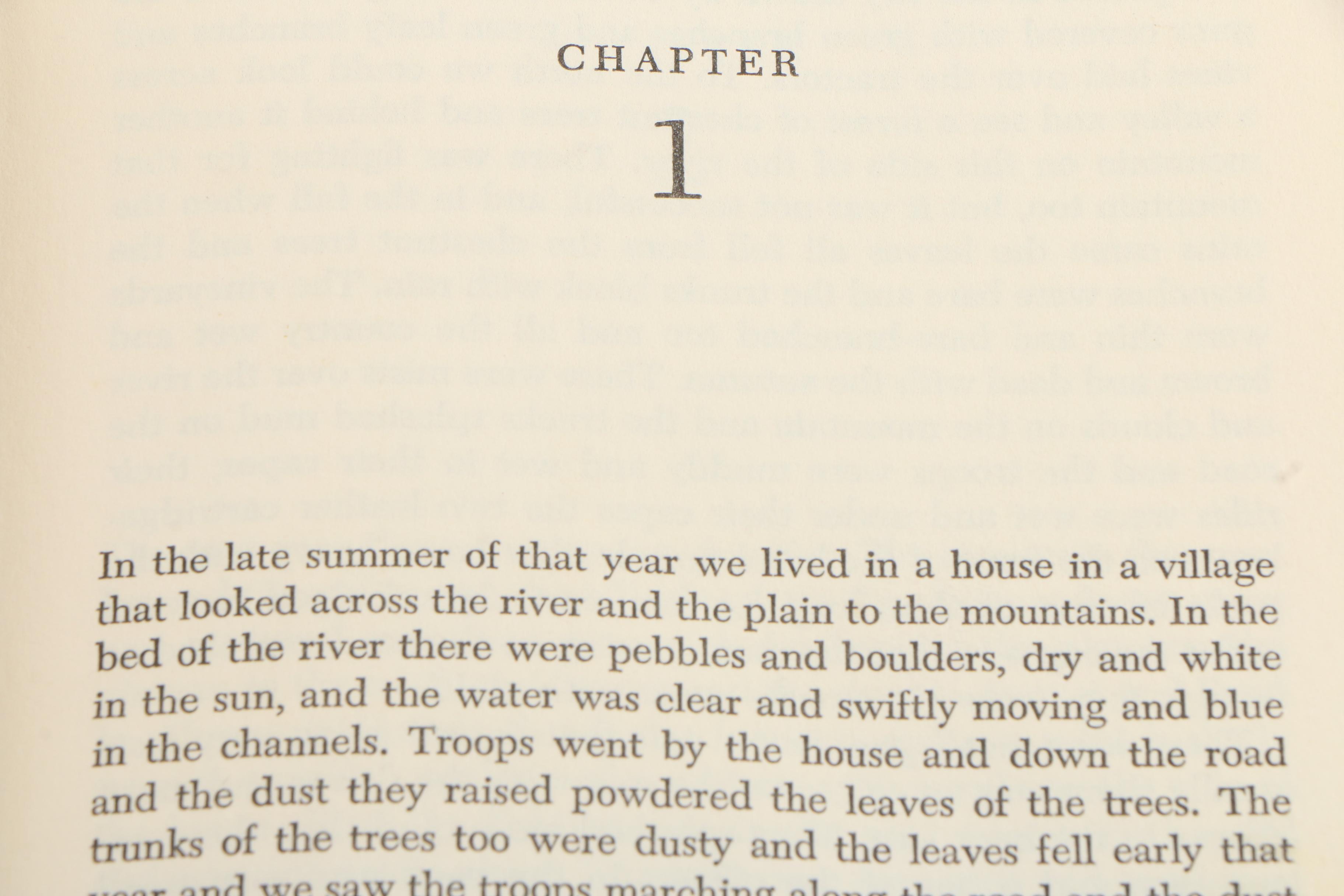 Ernest Hemingway Book Collection, Three Volumes