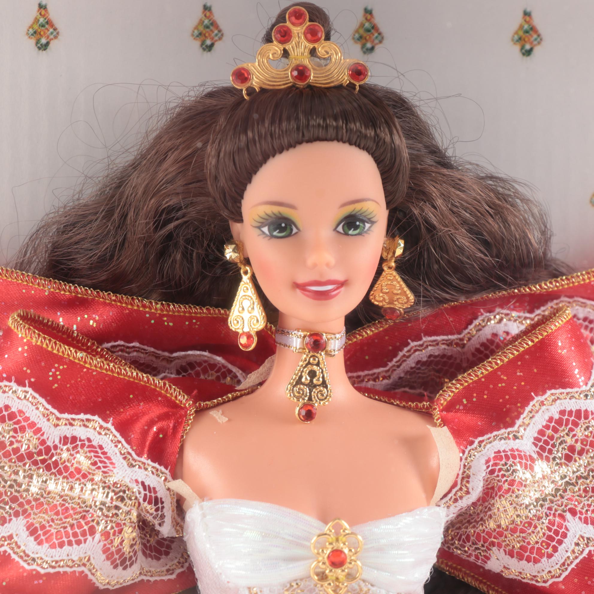 "Moonlight Waltz" and "Happy Holidays" Barbie Dolls, 1997