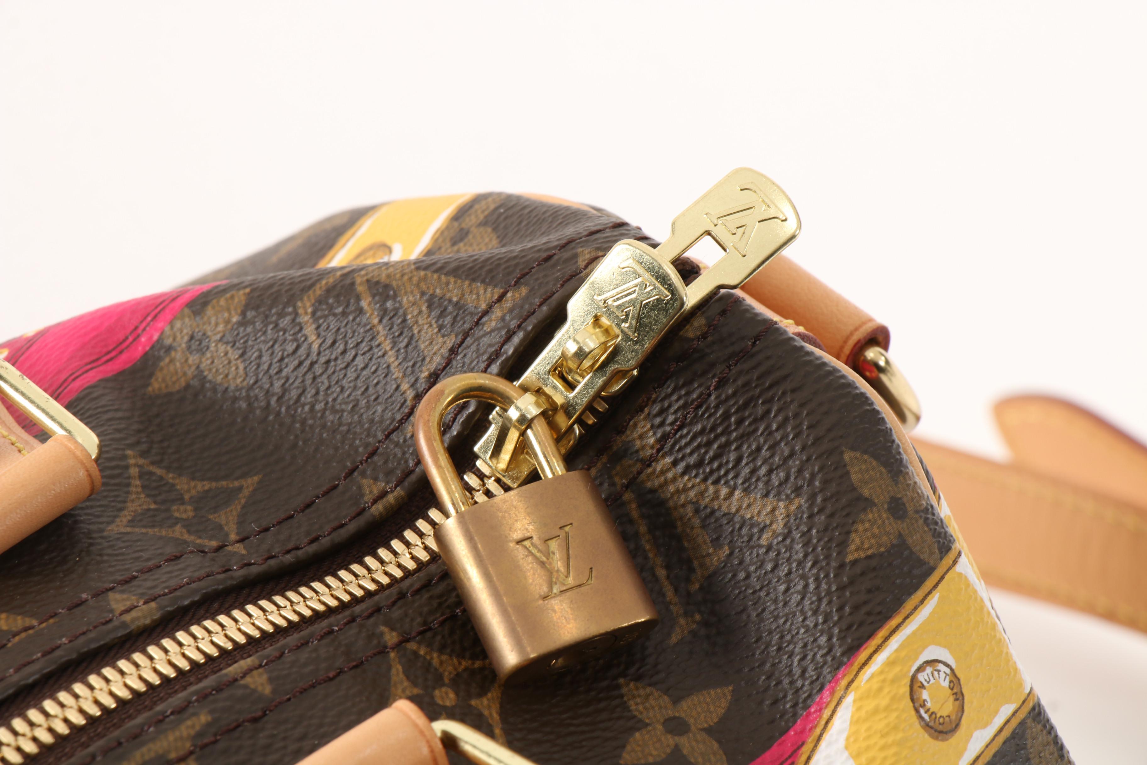 Louis Vuitton 2018 Summer Trunk Collection Monogram Canvas Speedy Bandouliere 30