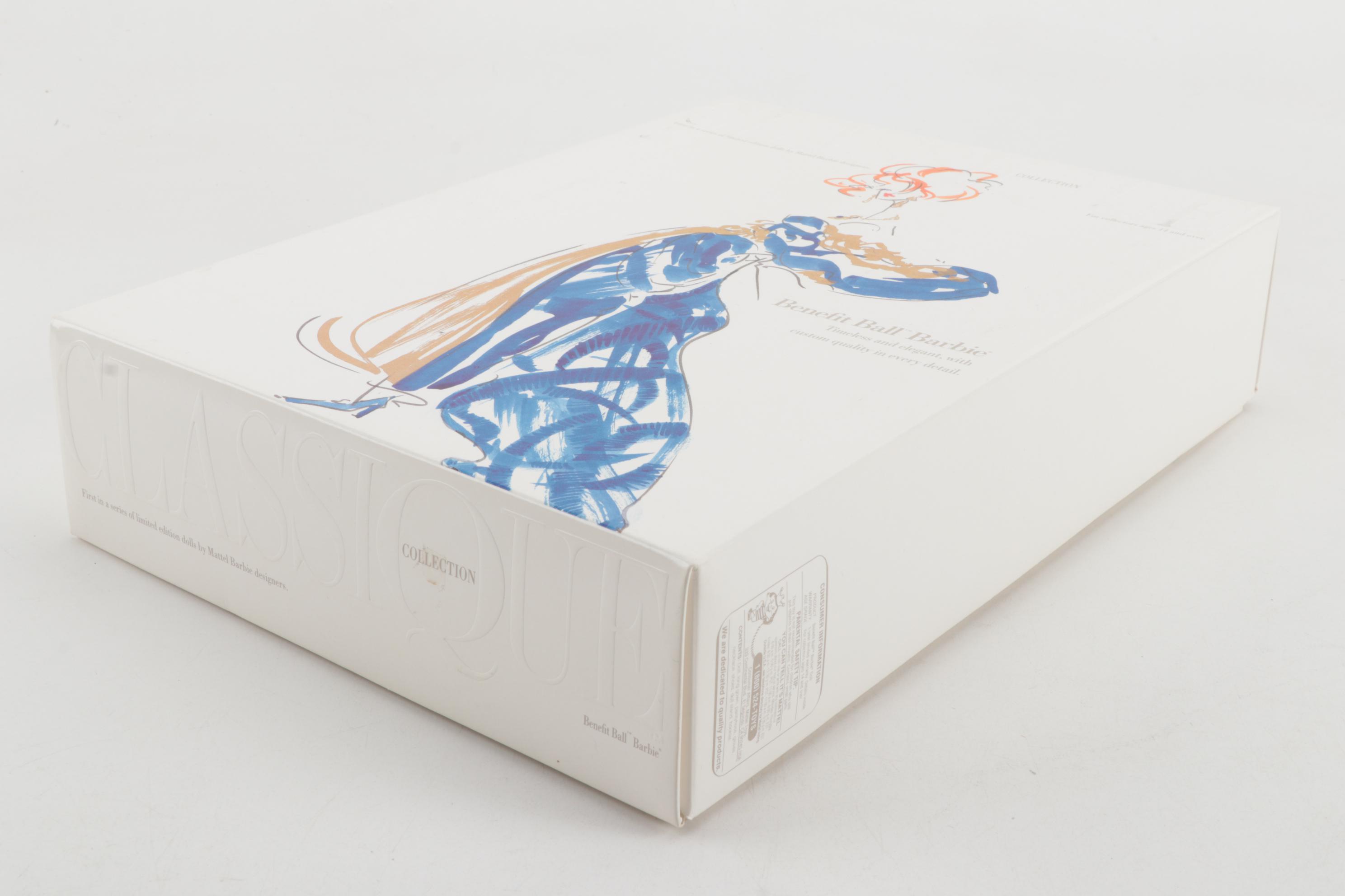 "Benefit Ball" Barbie Doll, First in Classique Collection Series, 1992