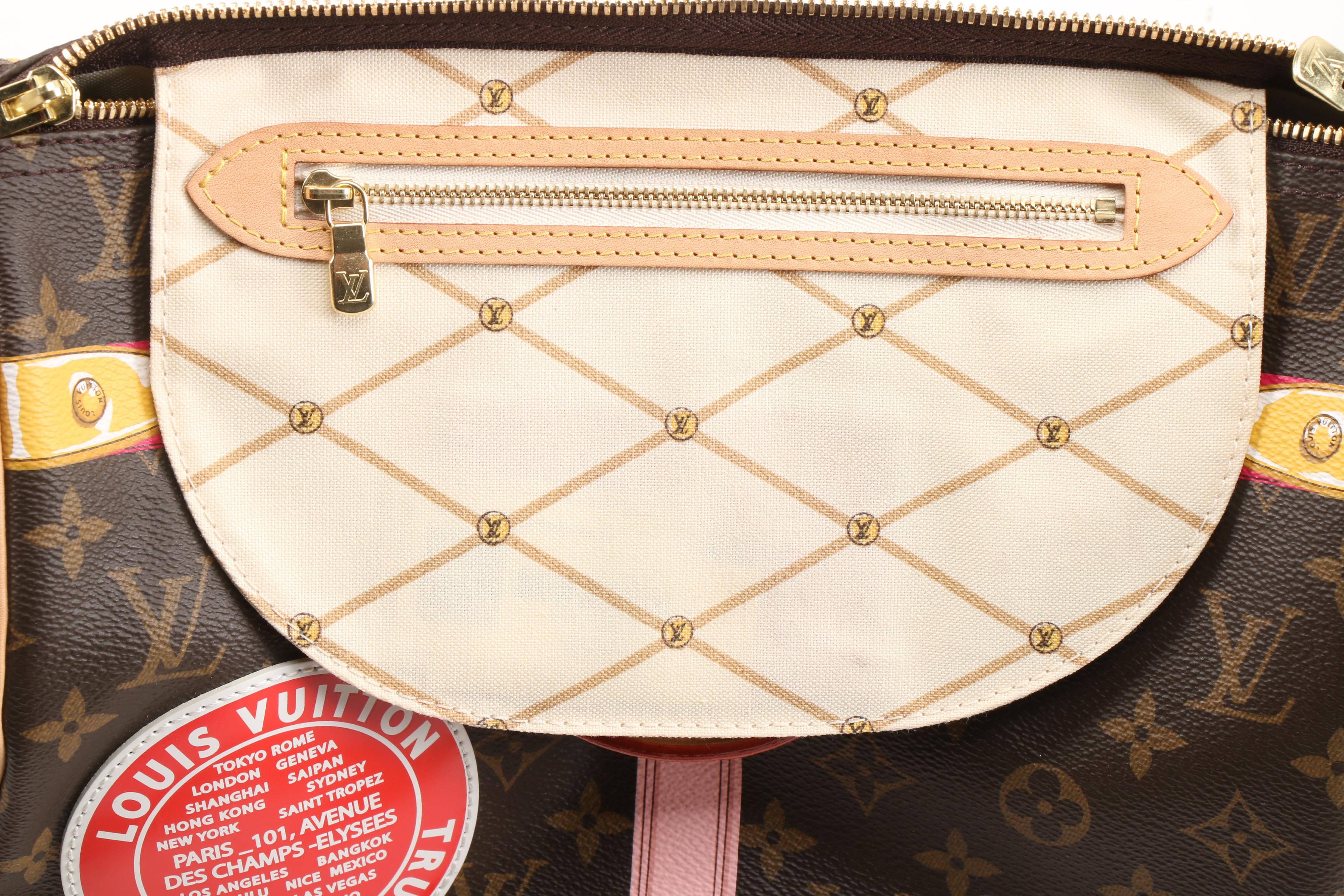 Louis Vuitton 2018 Summer Trunk Collection Monogram Canvas Speedy Bandouliere 30