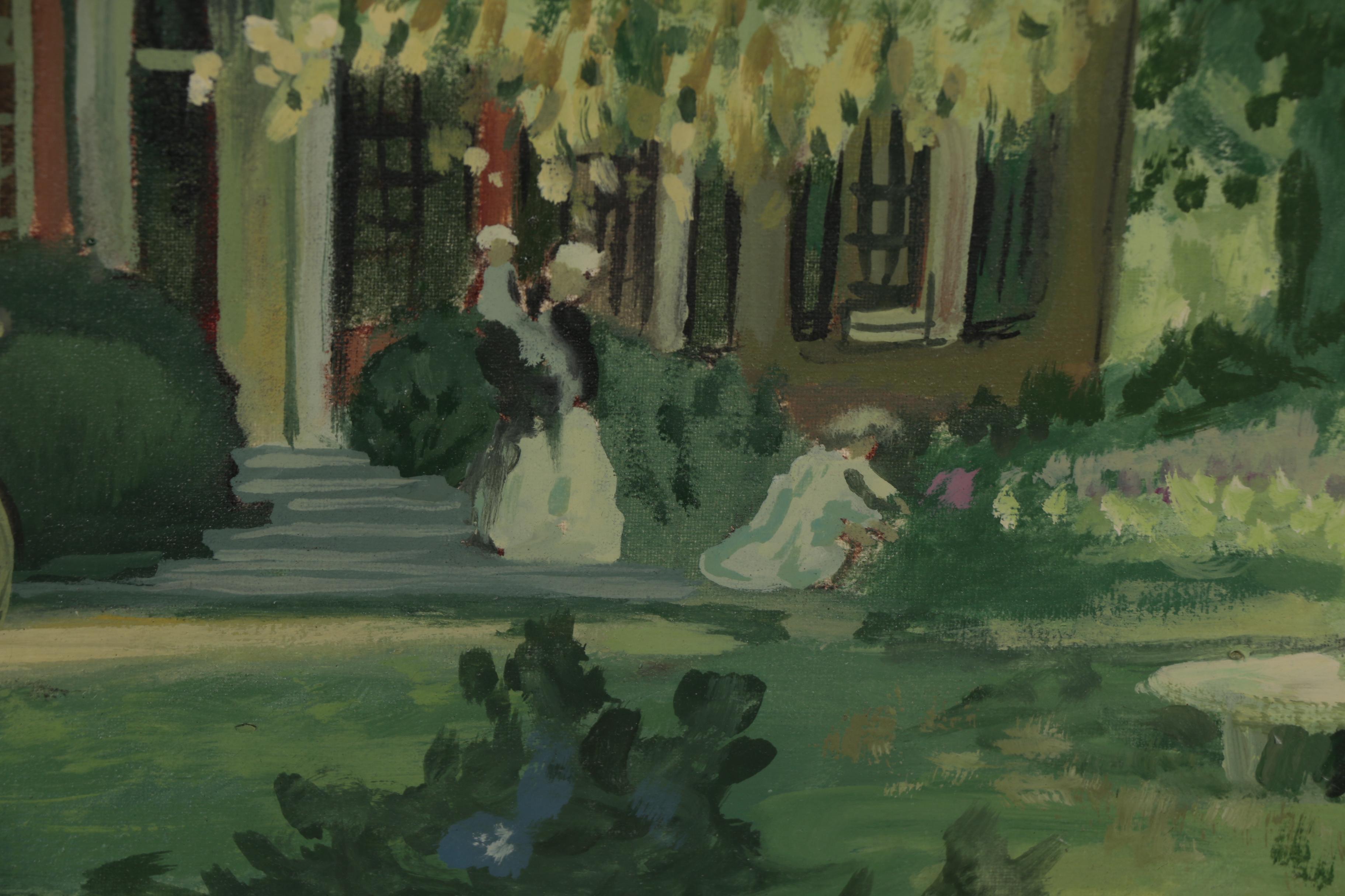 Acrylic Painting after Haddon Sundblom "My Old Kentucky Home"