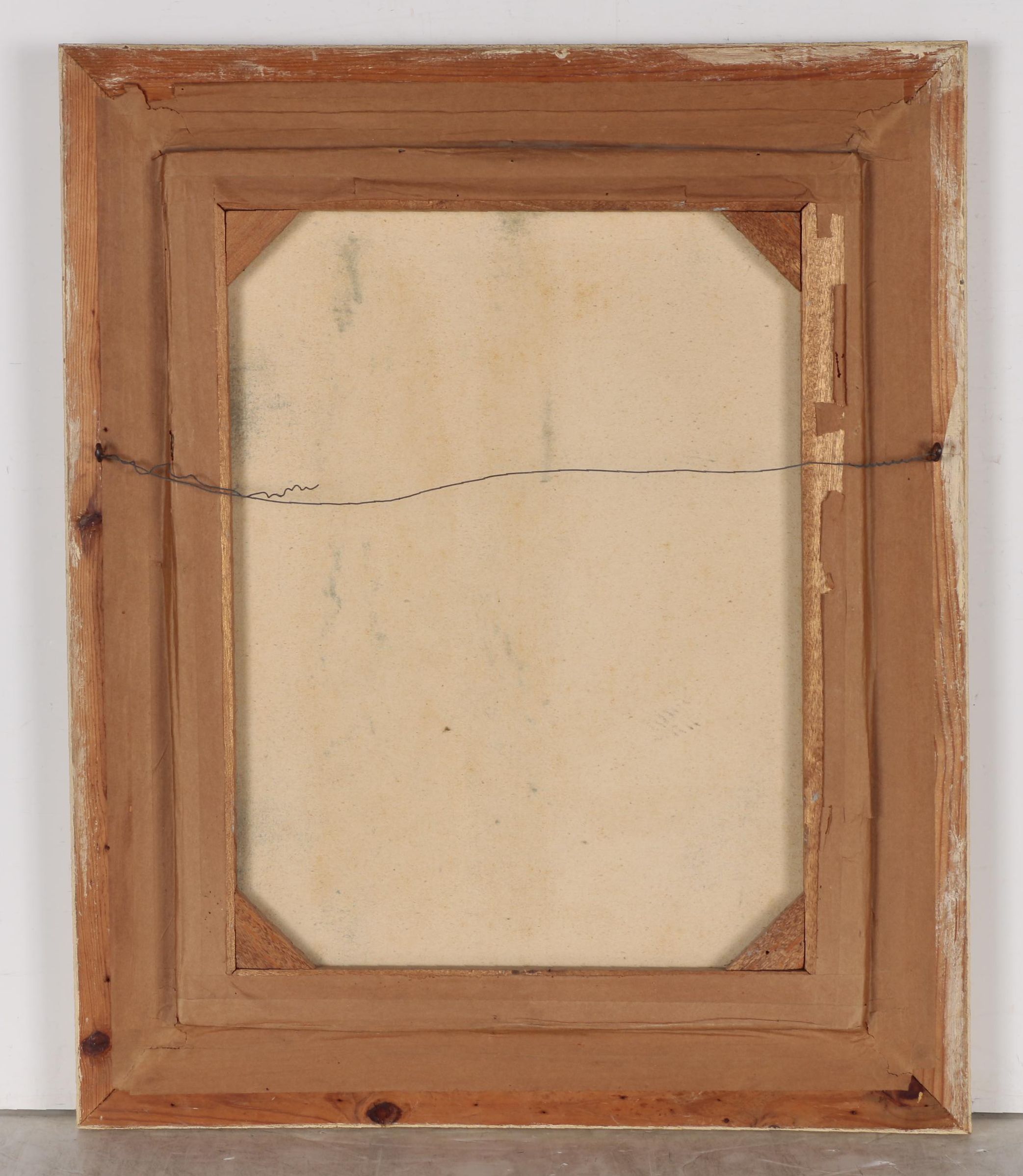 Romeo Enriquez Oil Painting of Woman with Cow, Mid 20th Century